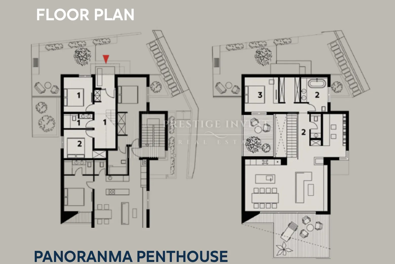 rogoznica- centar- luksuzan namješten penthouse - slika 114