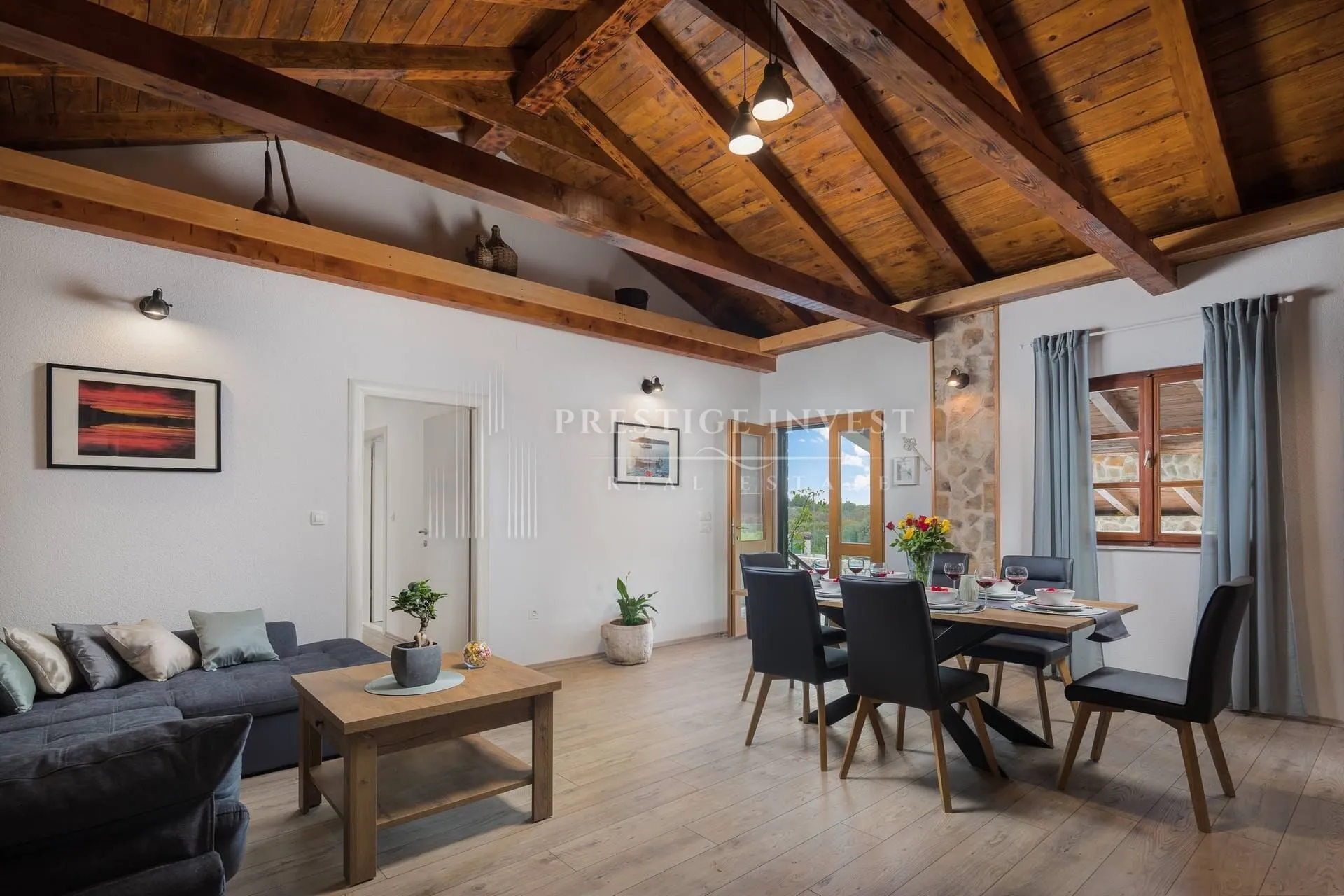 kamena kuća s okućnicom 800m2 i pogledom na more - slika 7