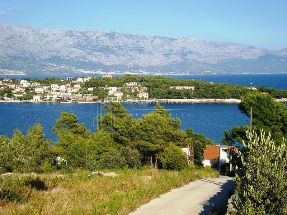 građevinsko zemljište s otvorenim pogledom na more, sumartin, 608 m2 - slika 6