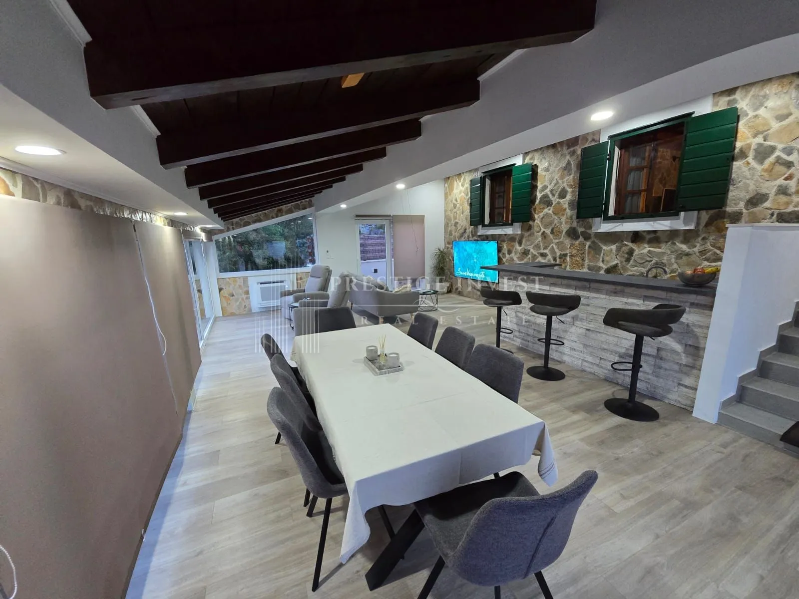 kamena kuća s okućnicom 800m2 i pogledom na more - slika 23