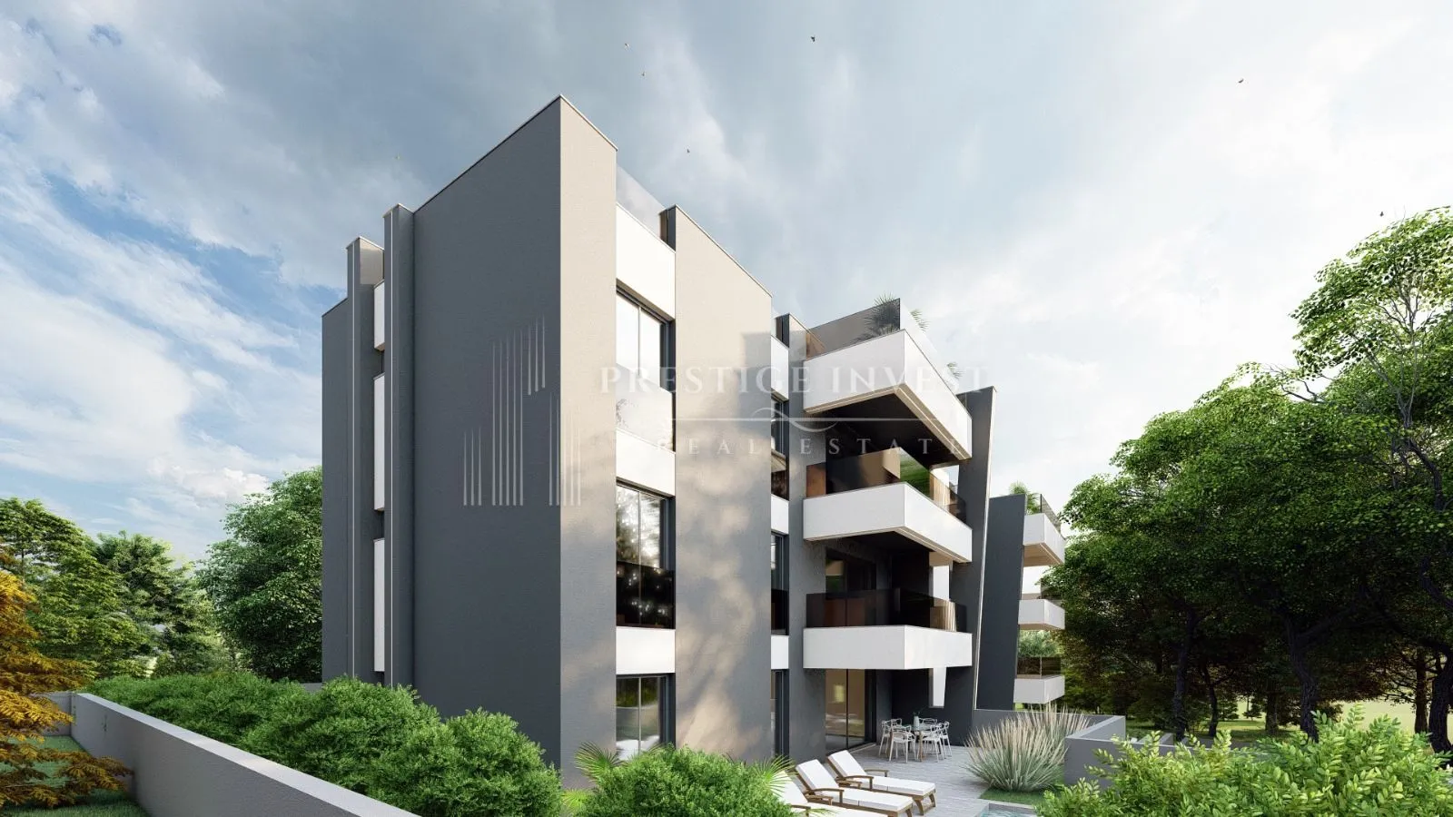 diklo-penthouse s5 s krovnom terasom-pogled na more - slika 6