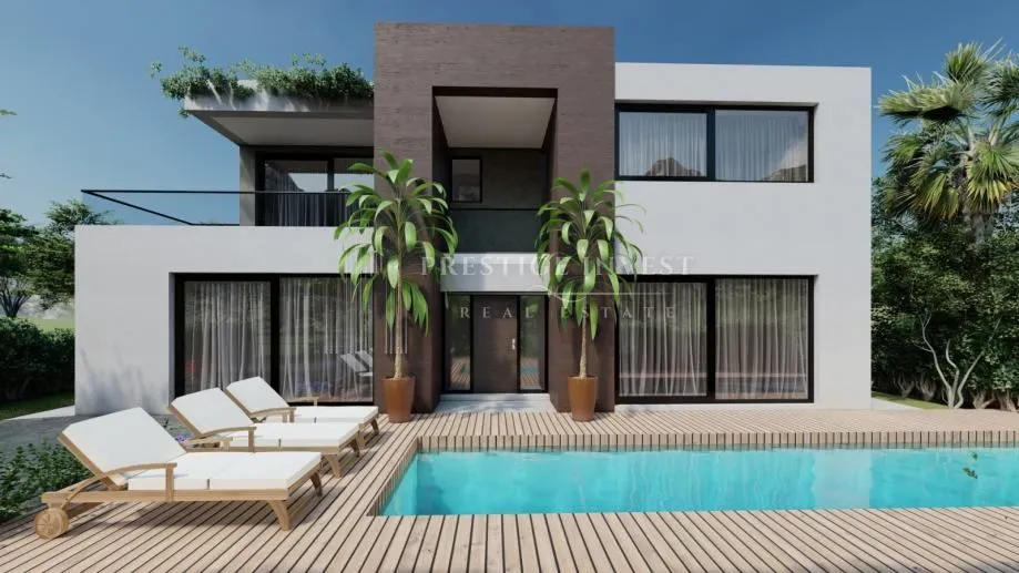 privlaka-villa s bazenom, 150 m od mora - slika 3