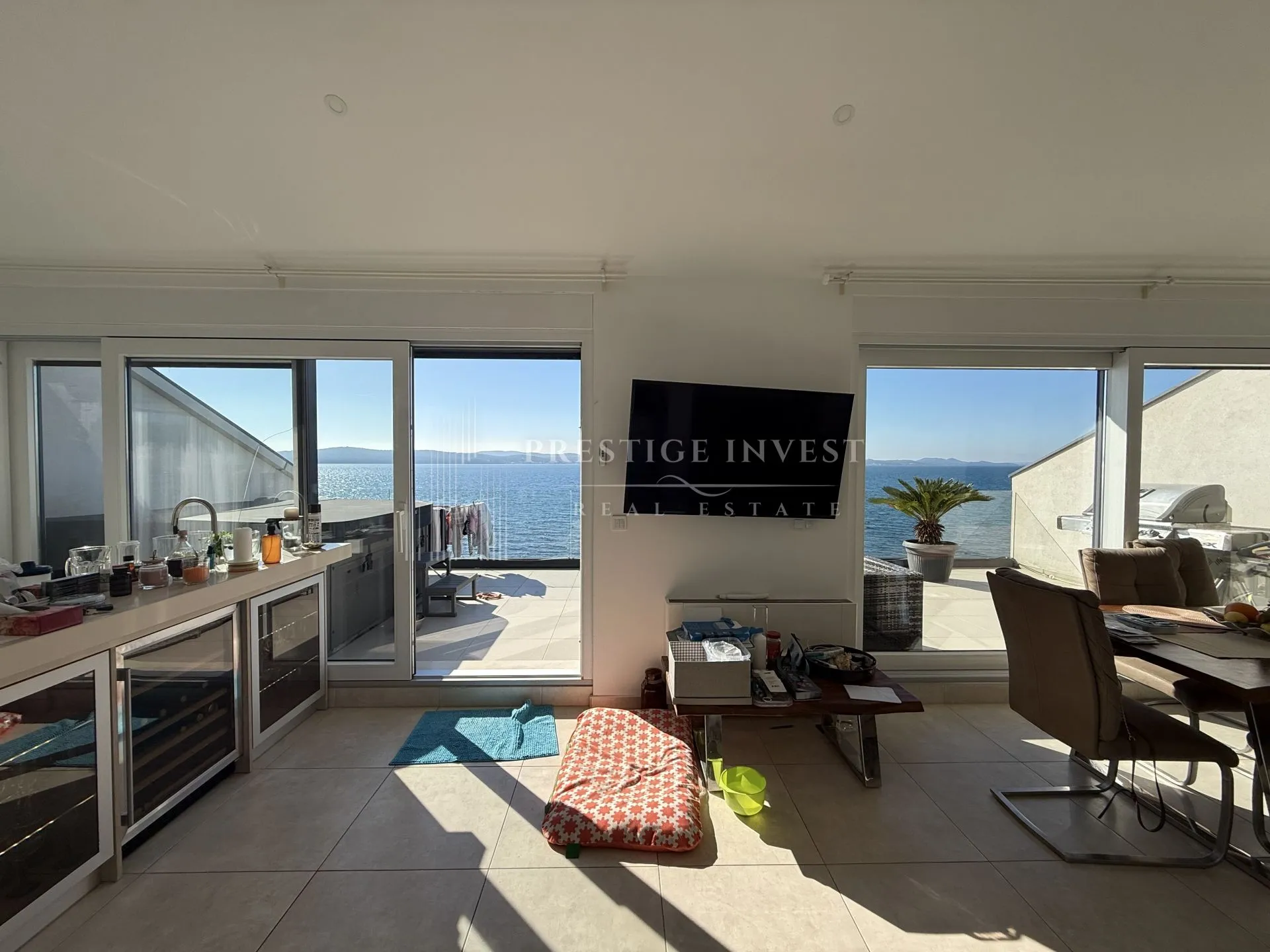 bibinje zadar- penthouse prvi red uz plažu - slika 33