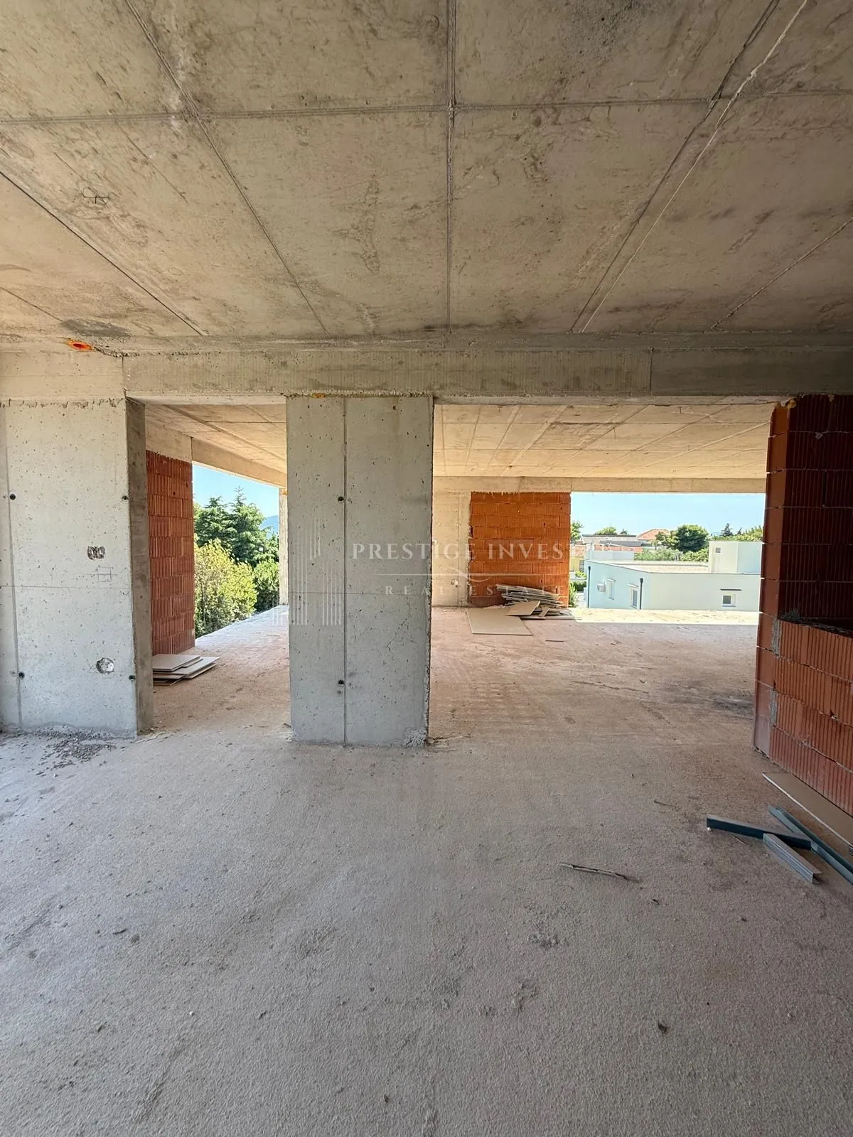 sukošan-s201- luksuzan penthouse-1.red uz more - krovna terasa - slika 12