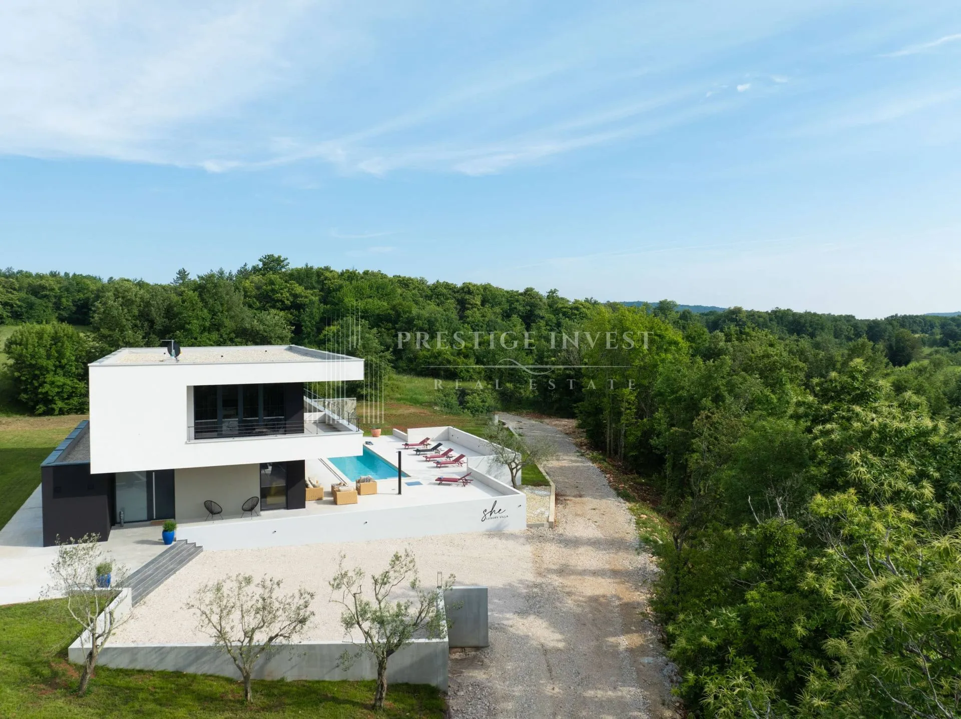 istra- luksuzna dizajnerska vila na osami - slika 9