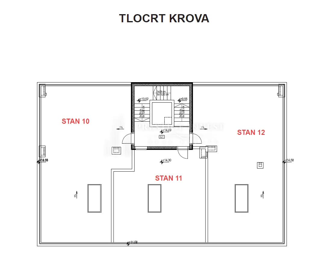 zadar- penthouse s galerijom i krovnom terasom - slika 54