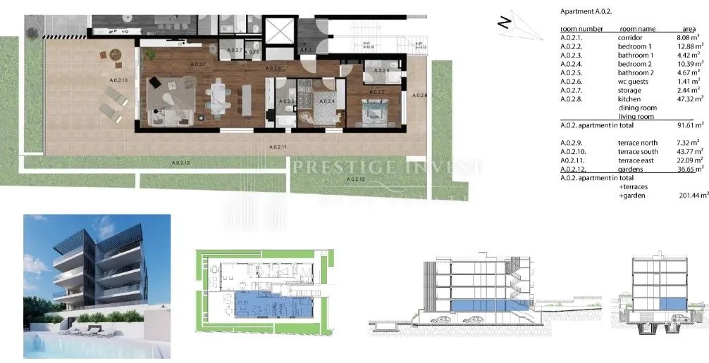 luksuzni apartman anne – prvi red do mora - trogir - slika 12