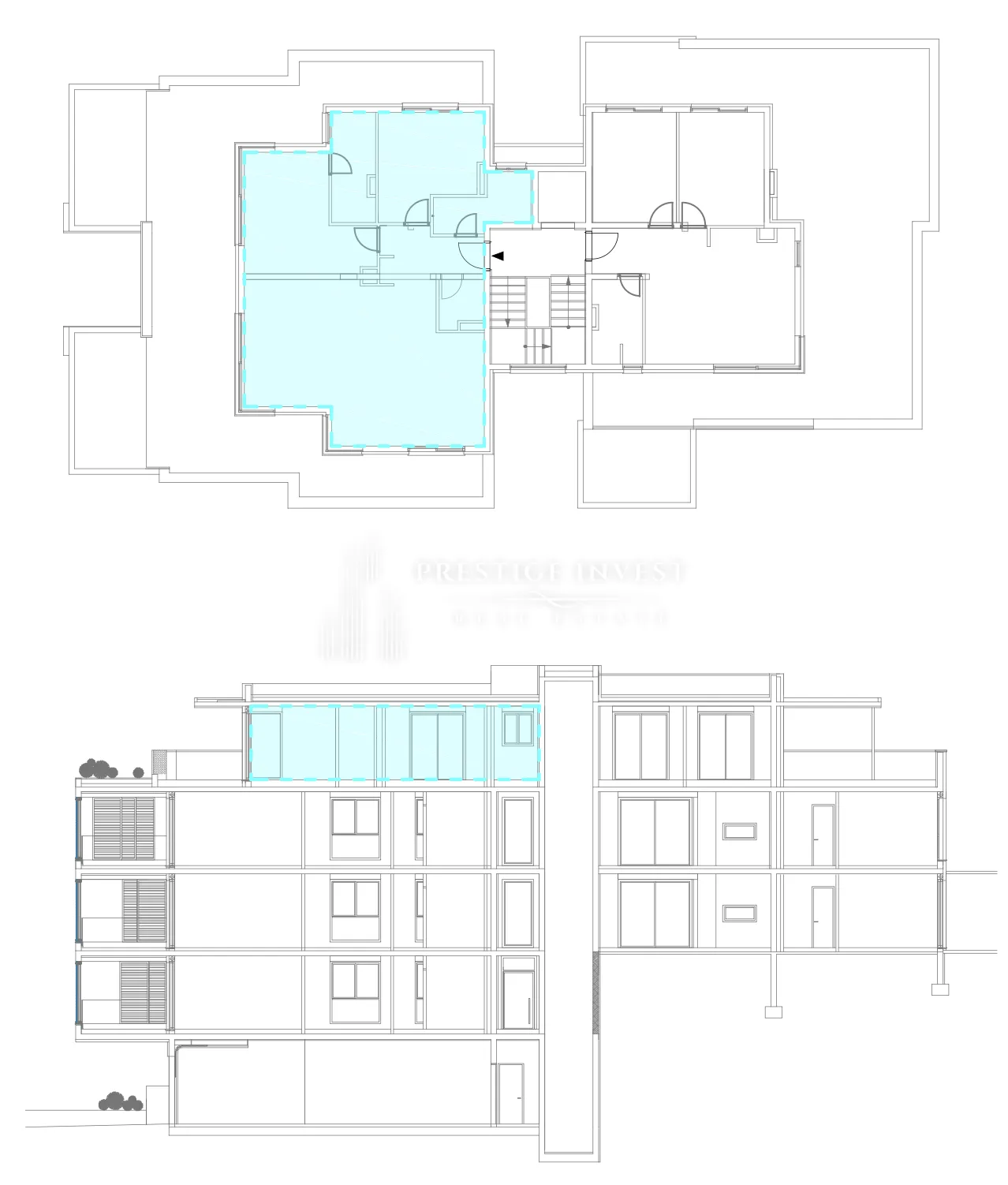 primošten- penthouse s panoramskim pogledom na more - slika 38