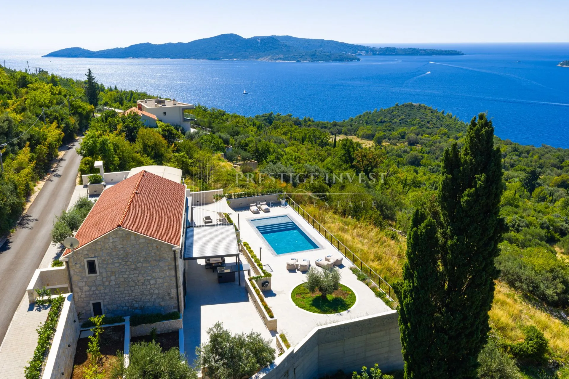 dubrovnik- vila na osami s panoramskim pogledom - slika 89