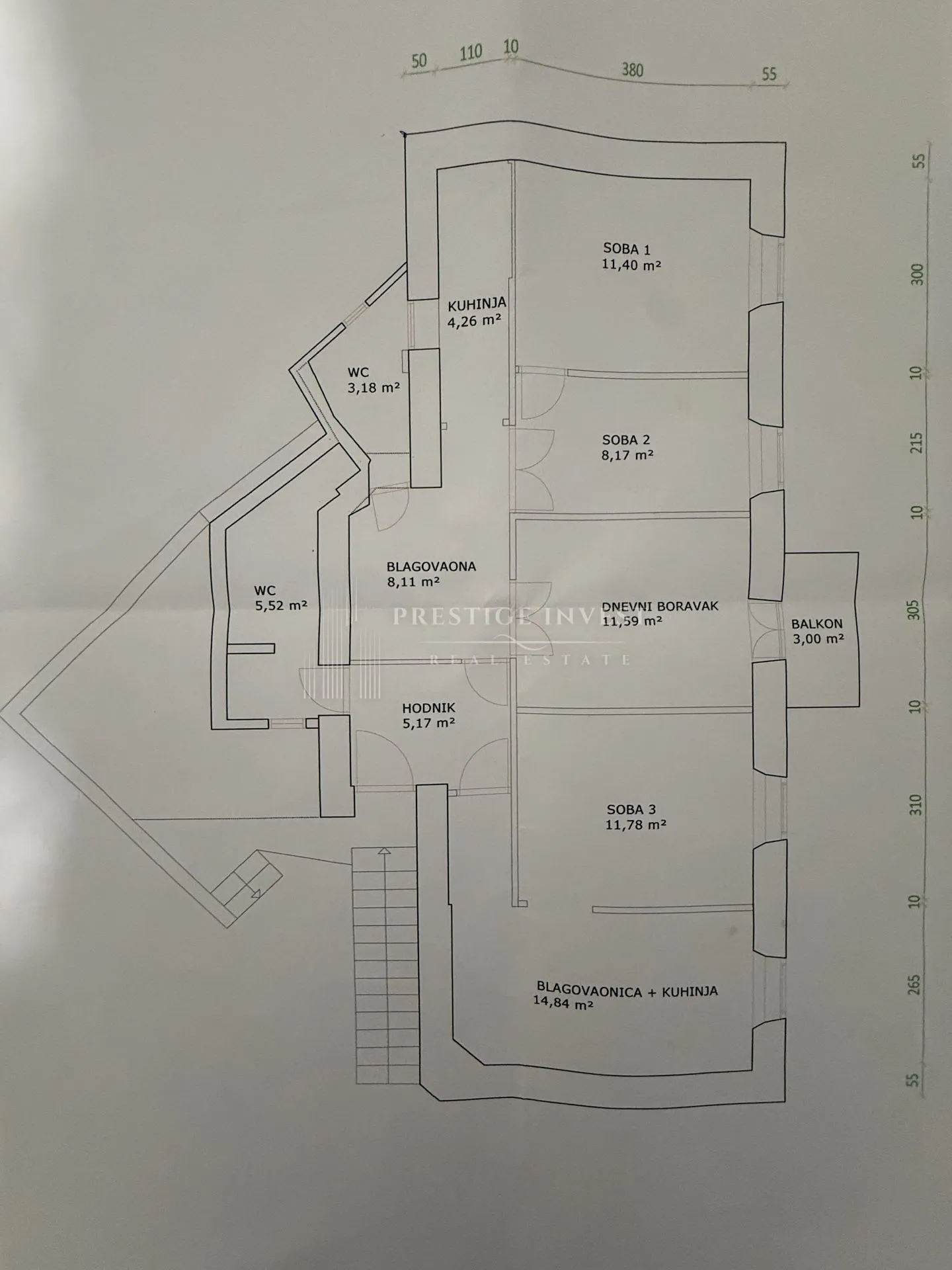 poluotok- četverosoban 82m2 - centar - slika 25