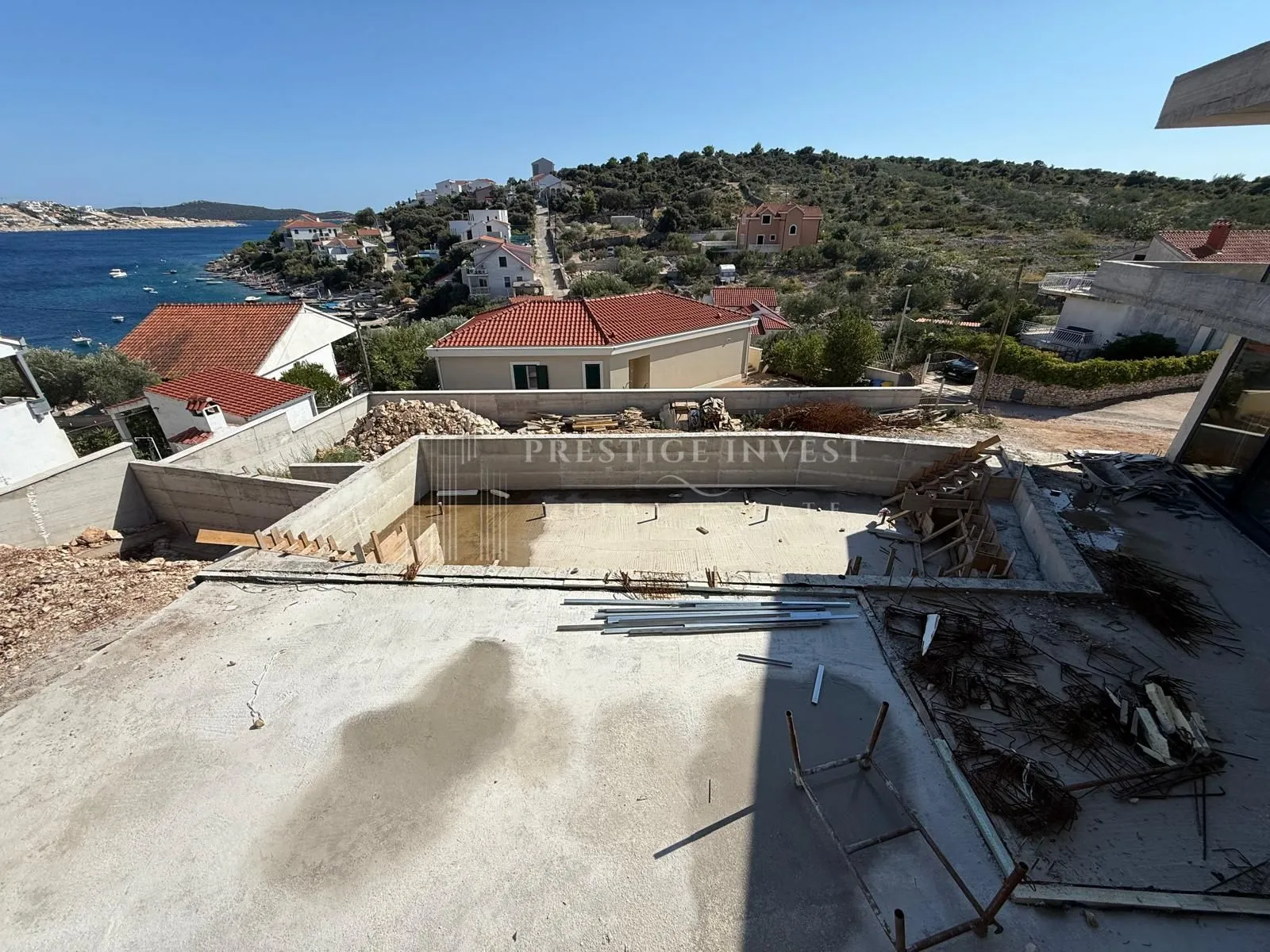 luksuzna vila- 5 soba, galerija, lift, bazen- 35m od plaže - slika 33