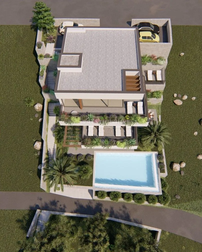 ekskluzivna vila s liftom prvi red uz more - slika 12