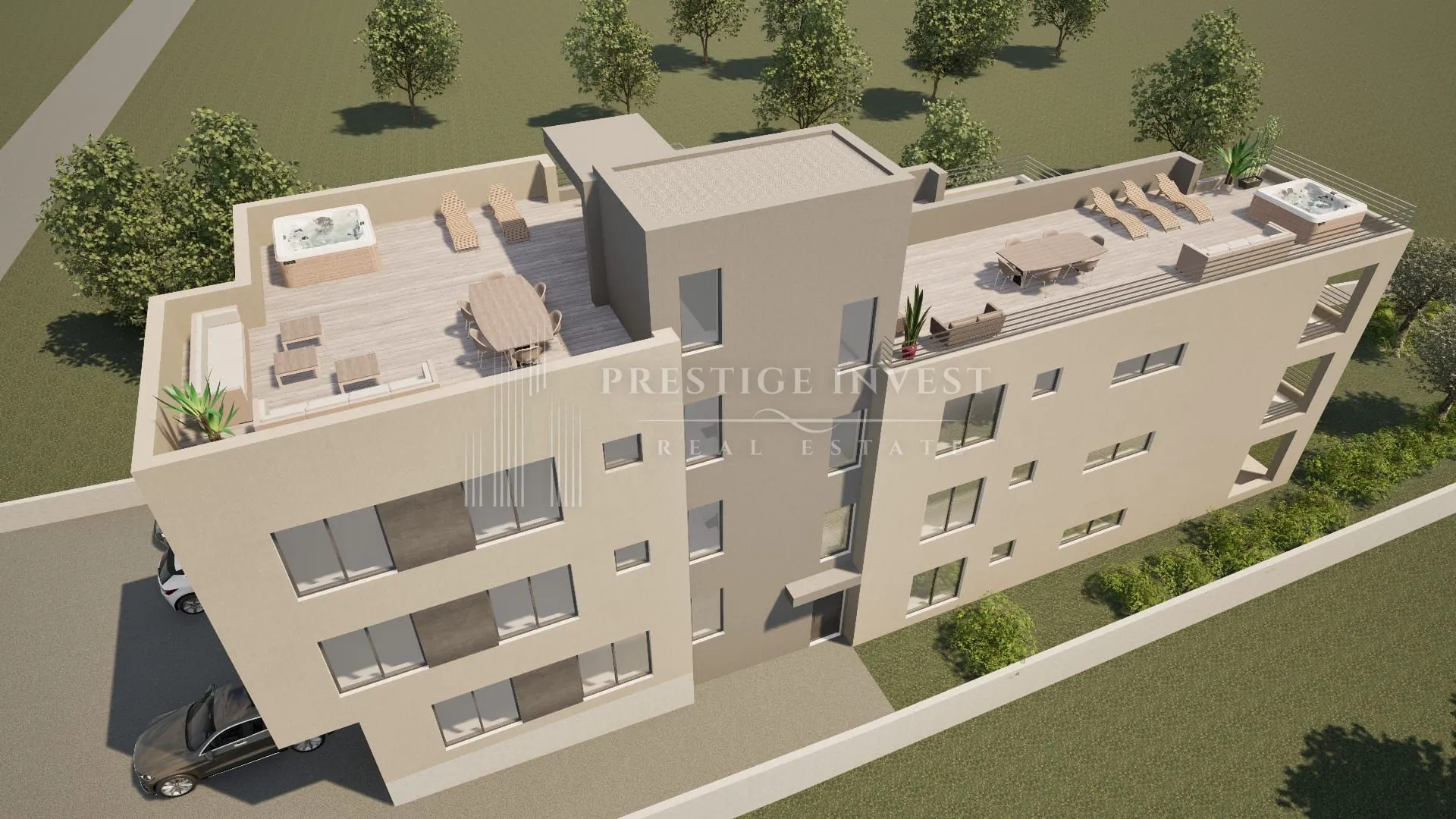 bibinje- s5- dvosoban penthouse s krovnom terasom - slika 16