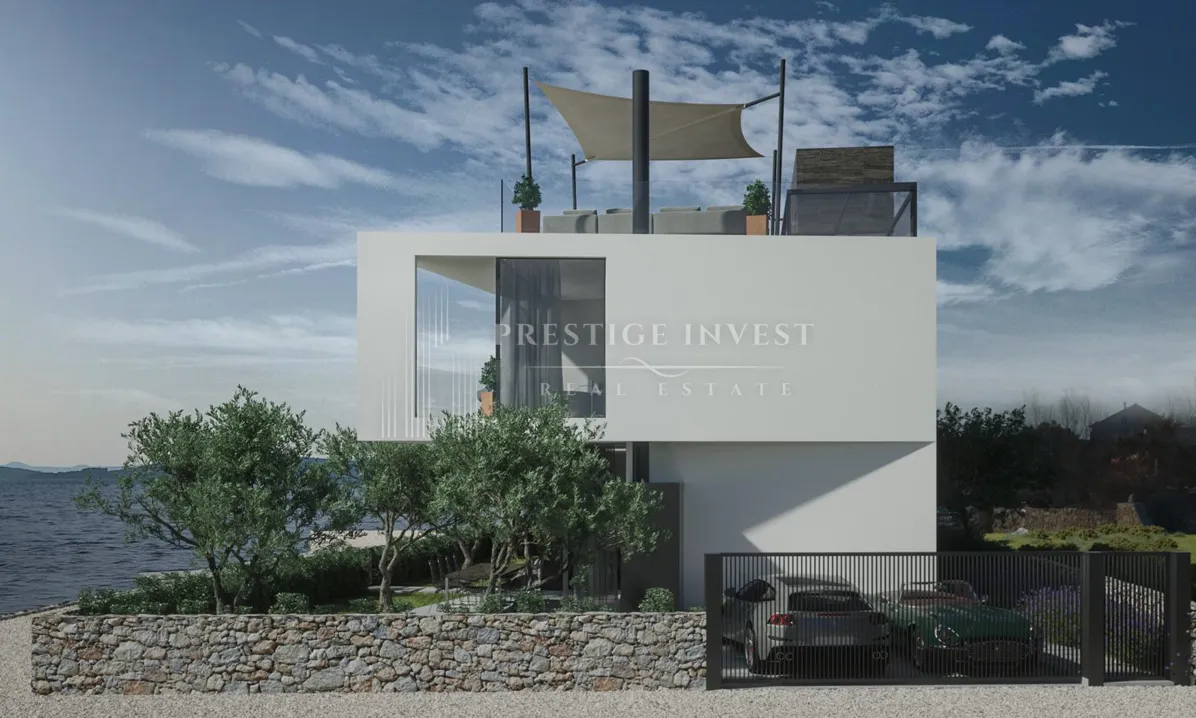 sukošan - luksuzna vila prvi red uz plažu- smart sistem - slika 54