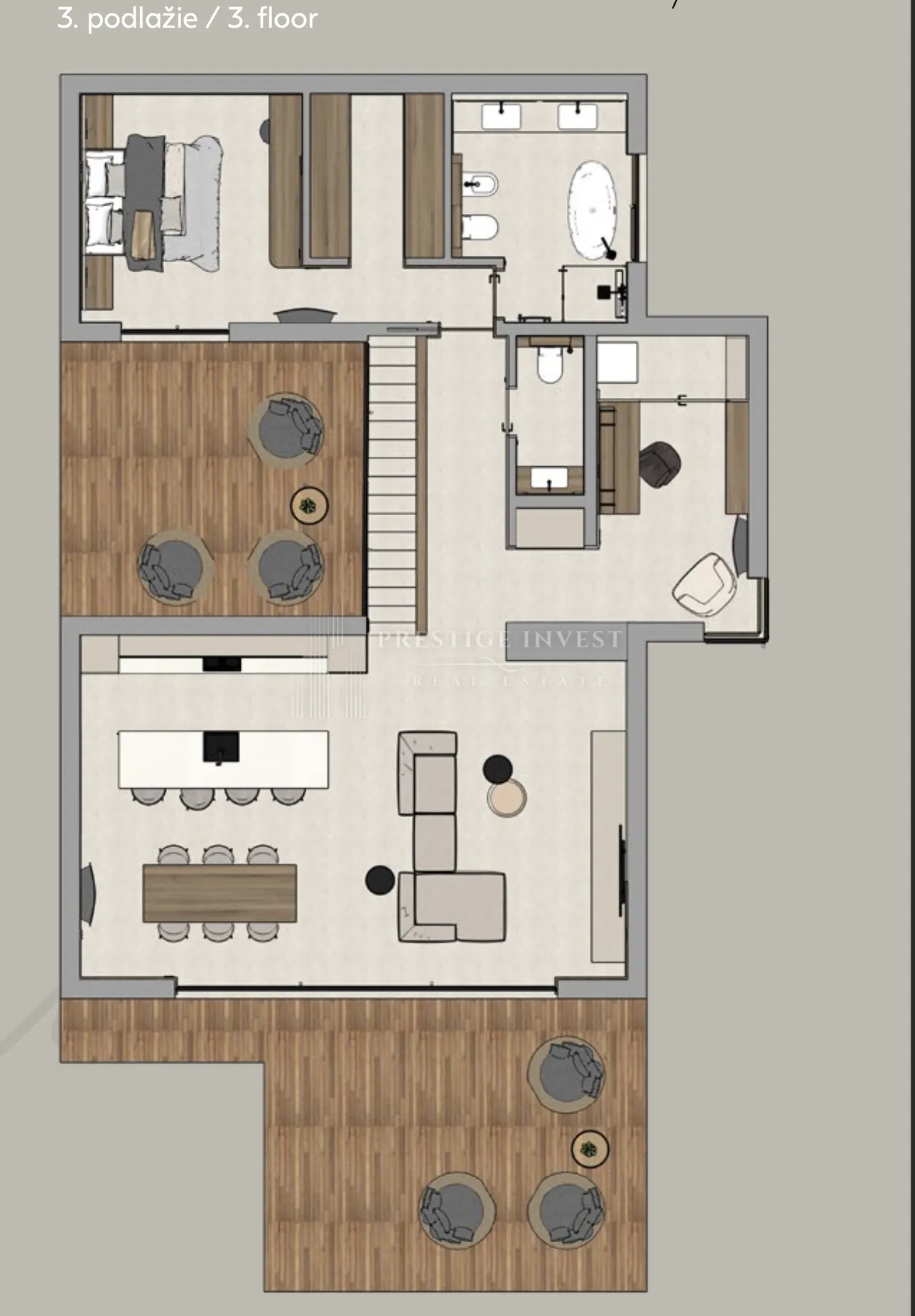 rogoznica- centar- luksuzan namješten penthouse - slika 113