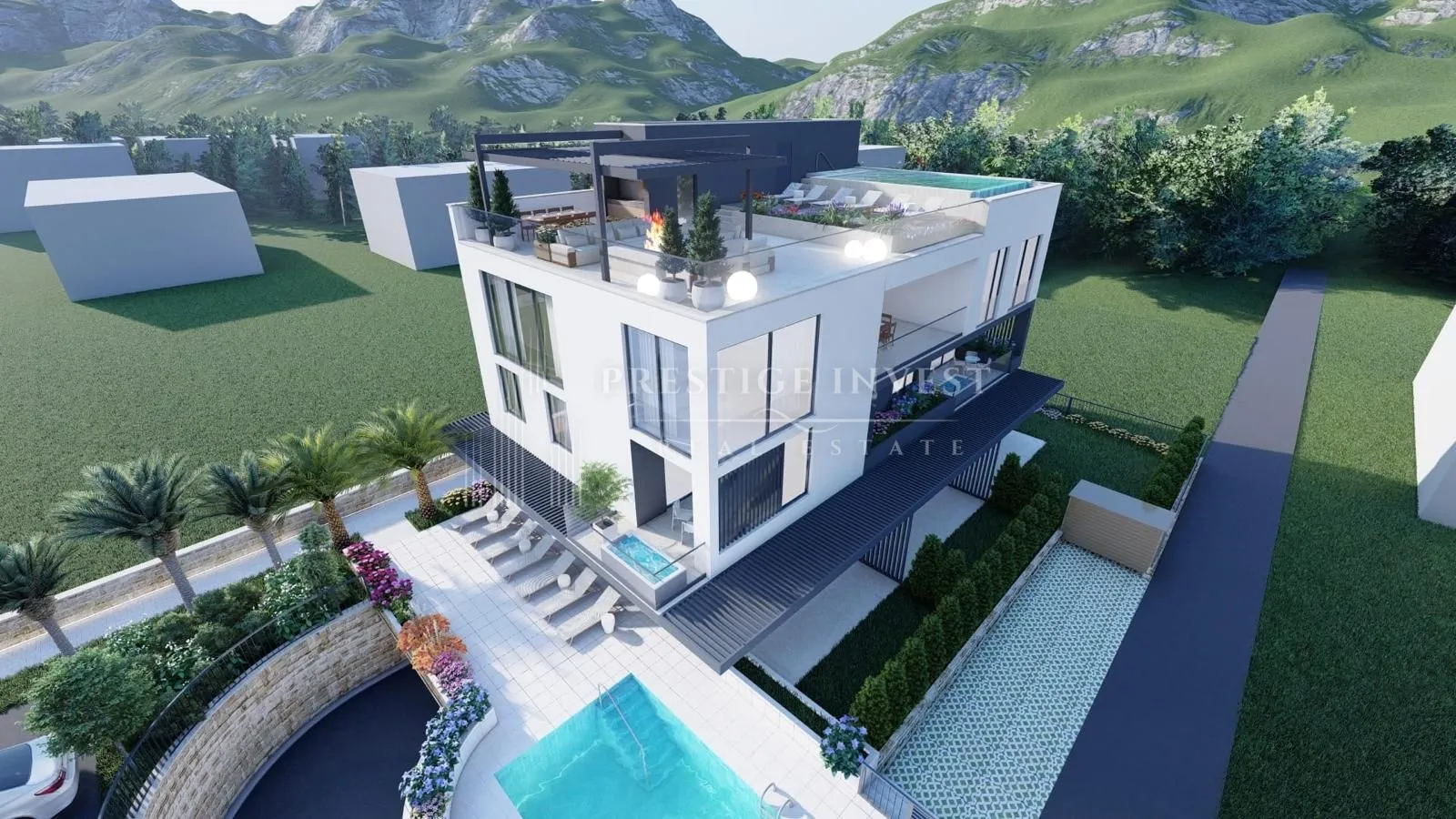sukošan-s06-penthouse prvi red uz more - slika 19