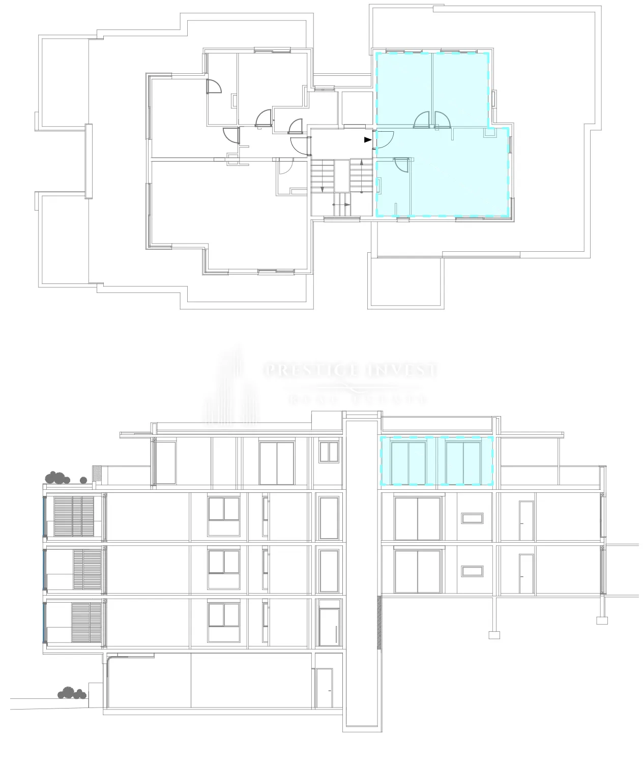 primošten- s12 dvosoban penthouse 50m od plaže - slika 42