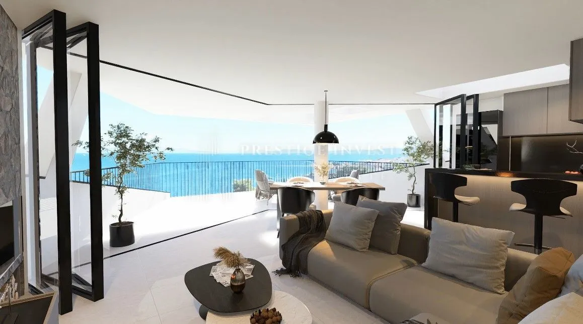 TROGIR-penthouse s krovnom terasom-103 m2-pogled na more - Žedno, Trogir