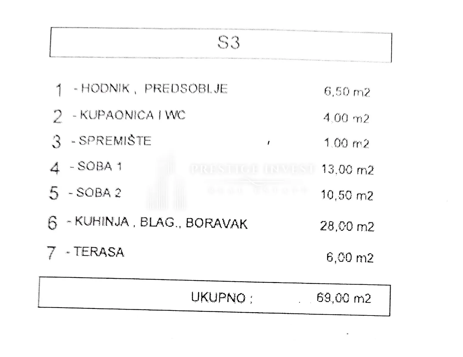 diklo- dvosoban stan - prvi red uz more - slika 17