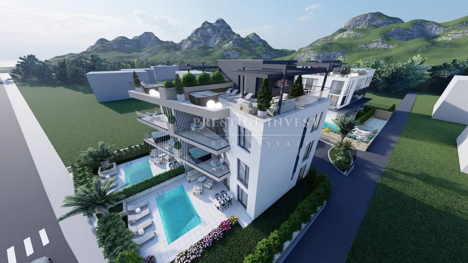 sukošan-s06-penthouse prvi red uz more - slika 16