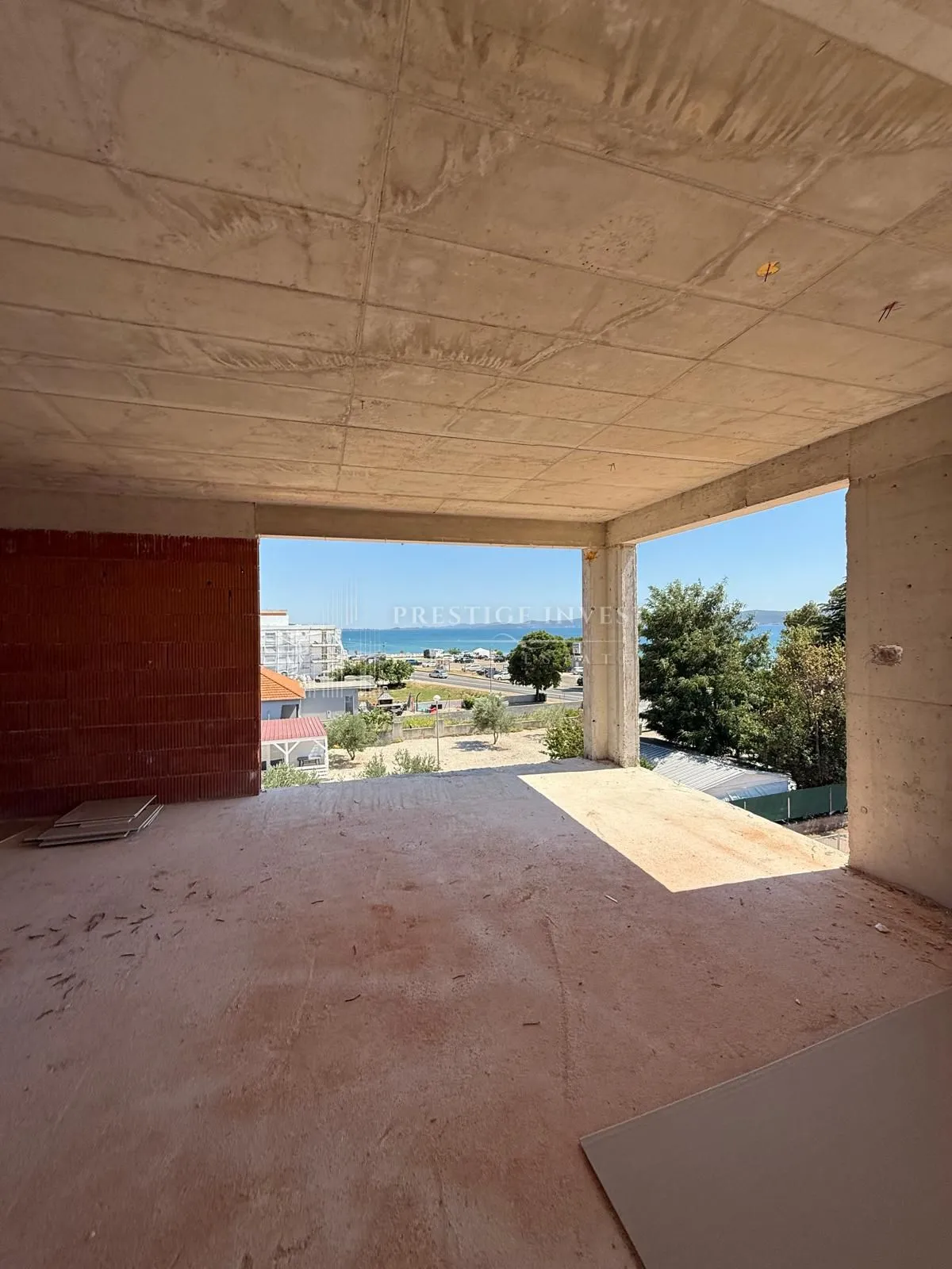 sukošan-s201- luksuzan penthouse-1.red uz more - krovna terasa - slika 11
