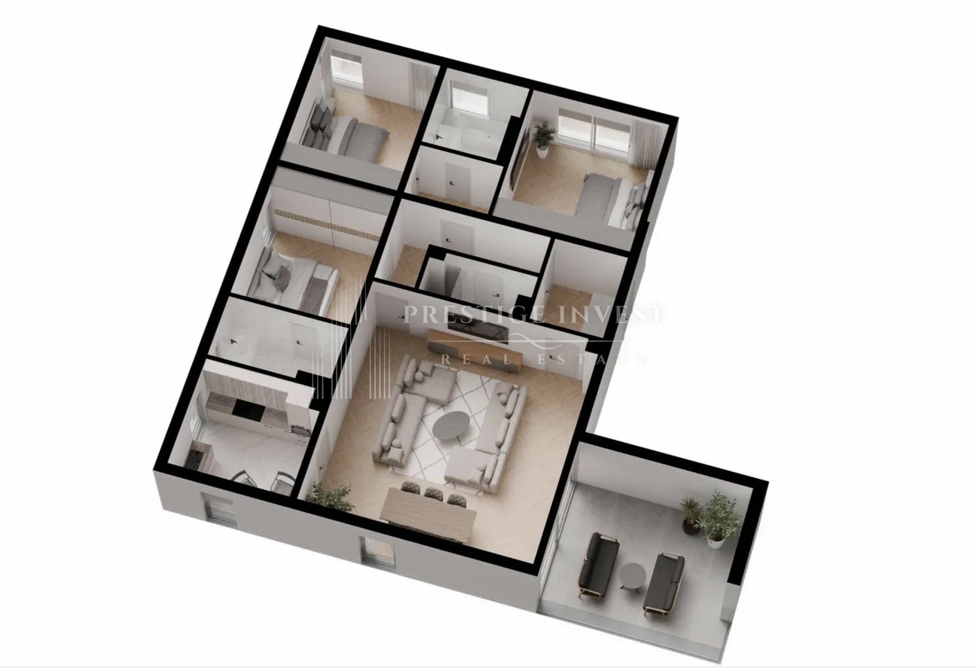 split centar- s7- 3.kat- novogradnja uz more-134m2 - slika 8