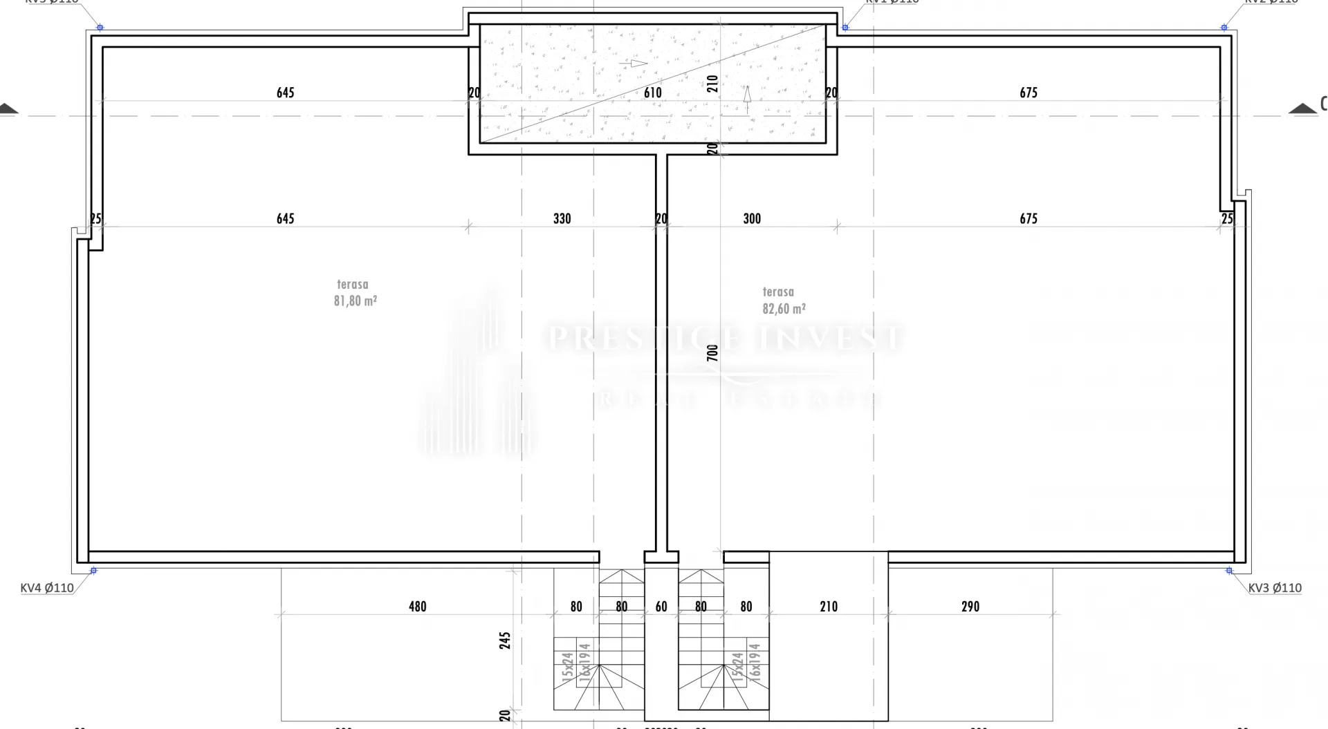 sukošan- s6- penthouse s pogledom - krovna terasa - slika 12
