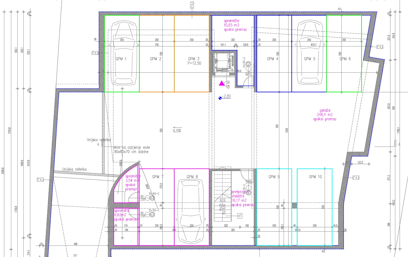 zadar borik- penthouse s6 s tri sobe i dvije kupaonice - slika 84