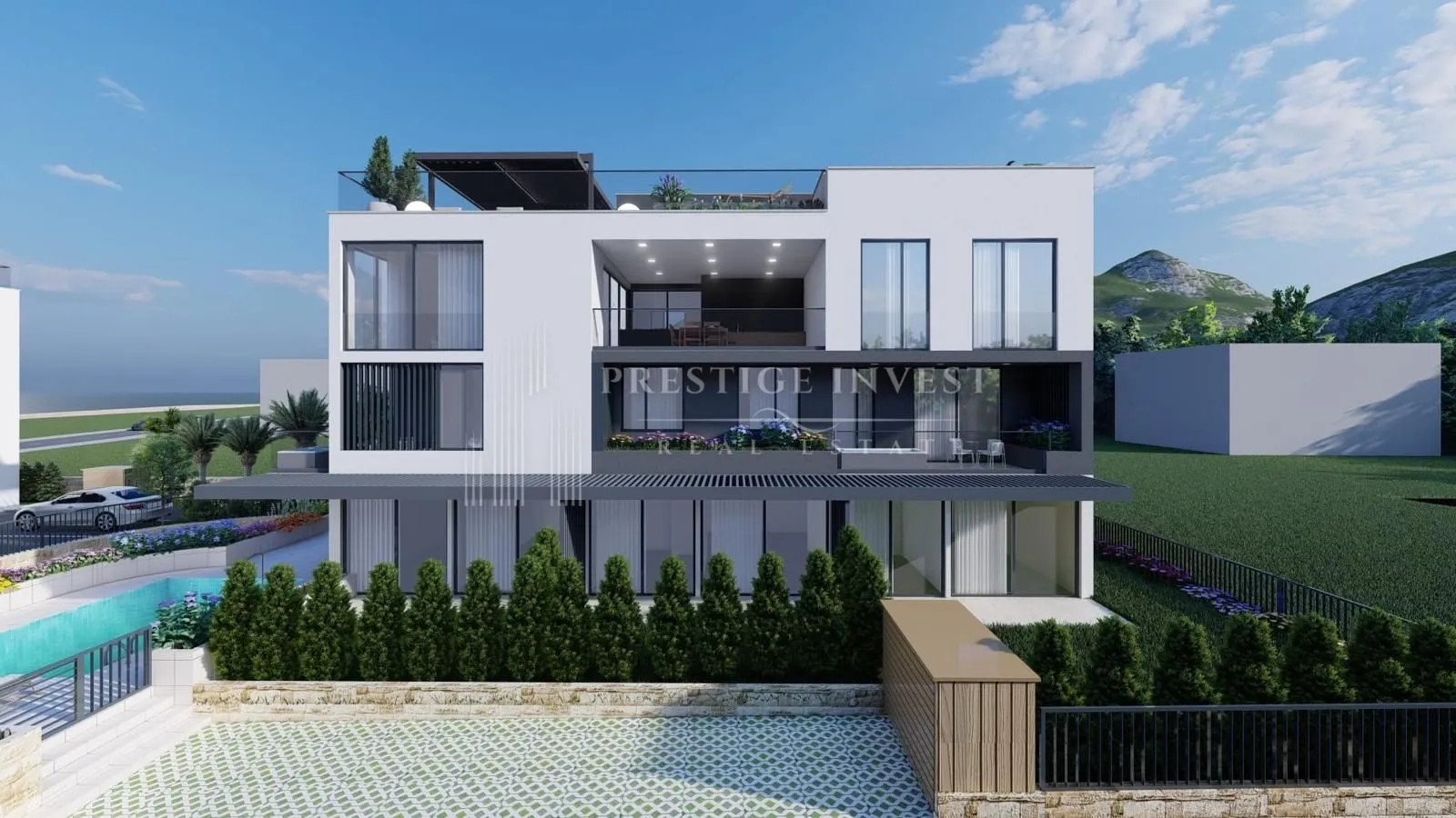 sukošan-s06-penthouse prvi red uz more - slika 24