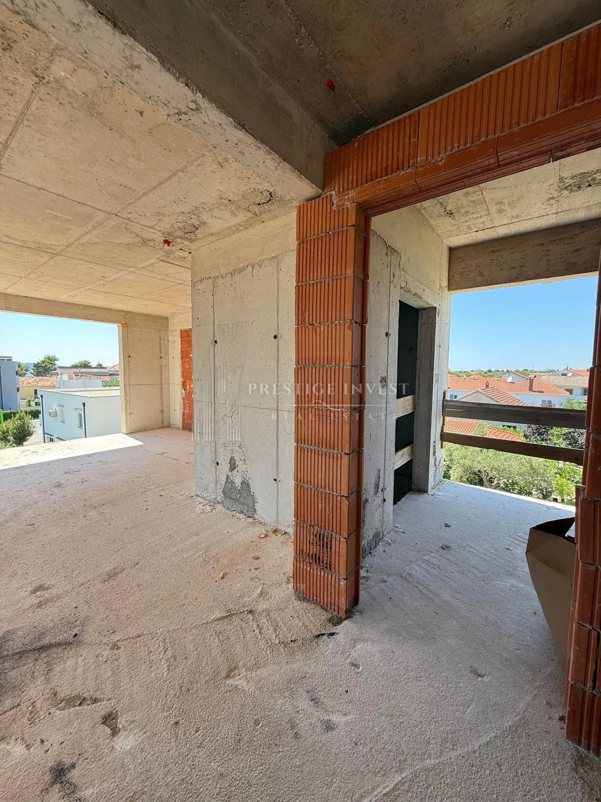 sukošan-s201- luksuzan penthouse-1.red uz more - krovna terasa - slika 17