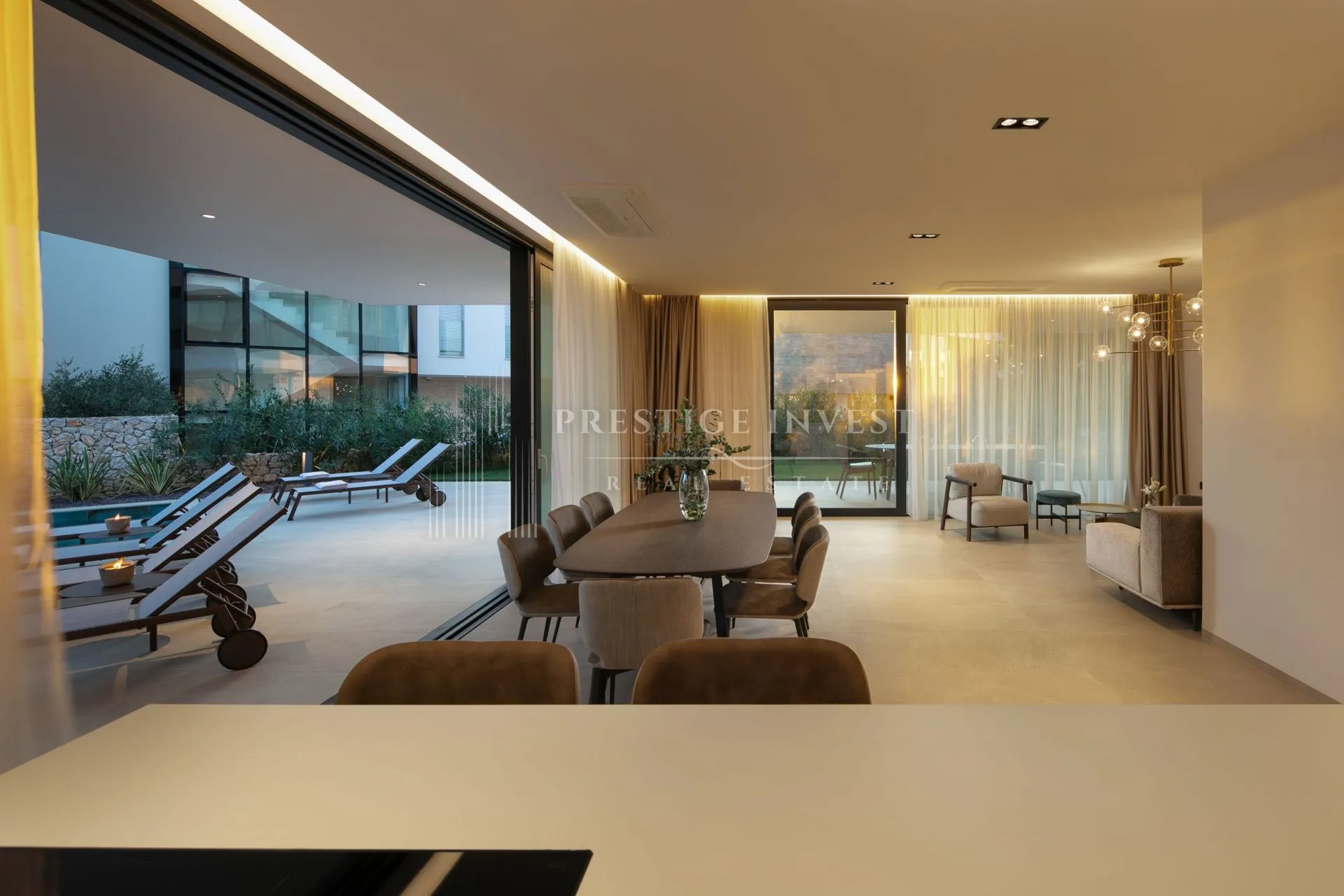 sukošan- drugi red do mora- dizajnerska villa 495m2 - slika 21