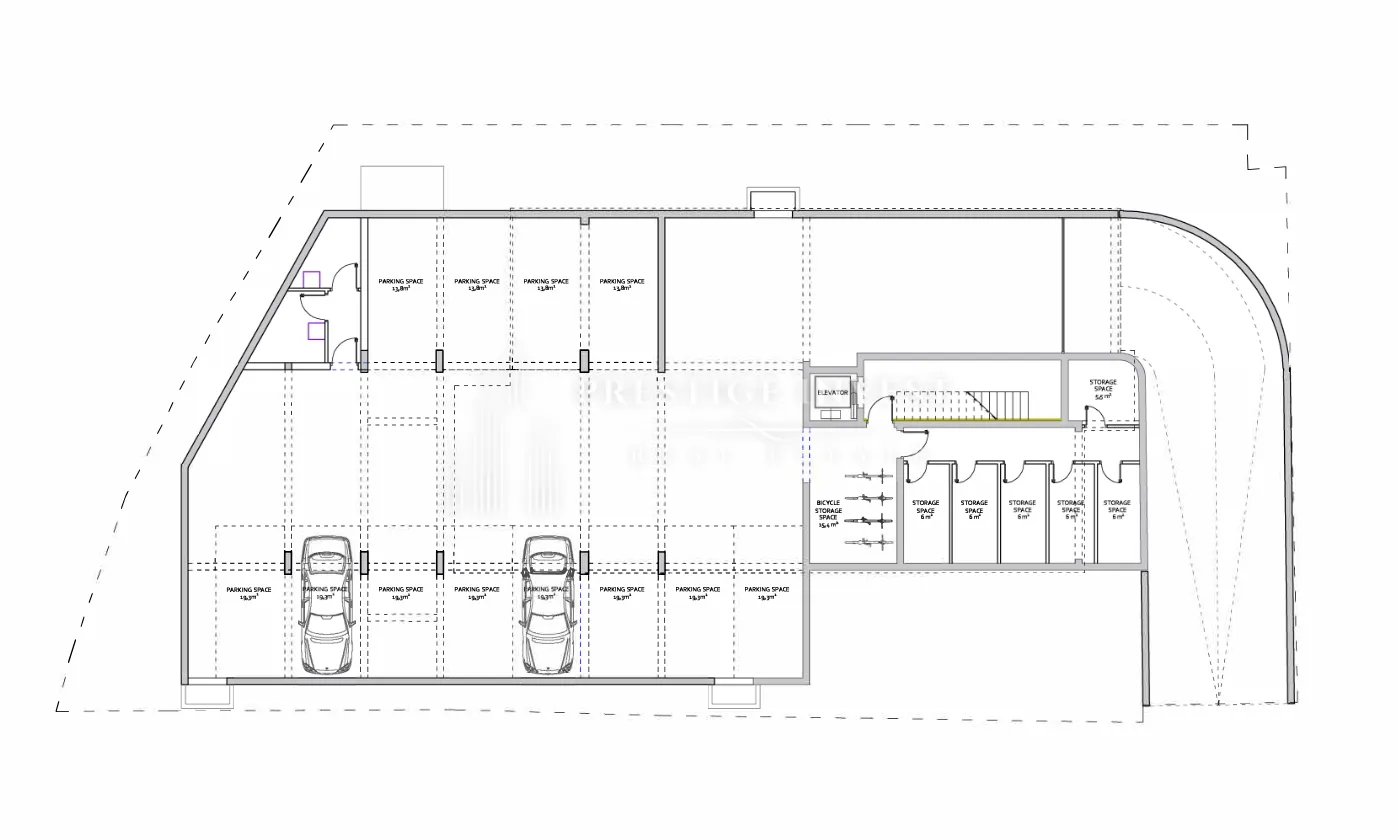 diklo- luksuzan penthouse s6- prvi red uz more i krovna terasa - slika 9