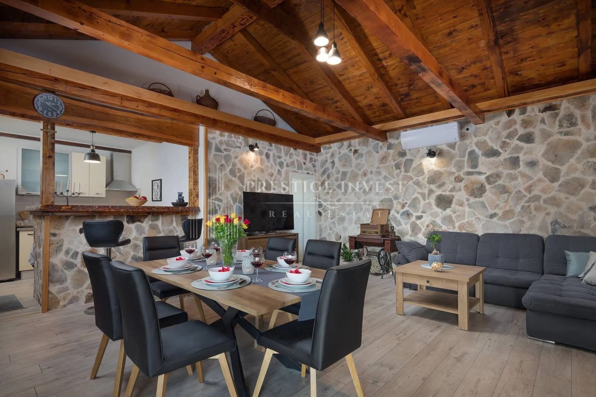 kamena kuća s okućnicom 800m2 i pogledom na more - slika 6