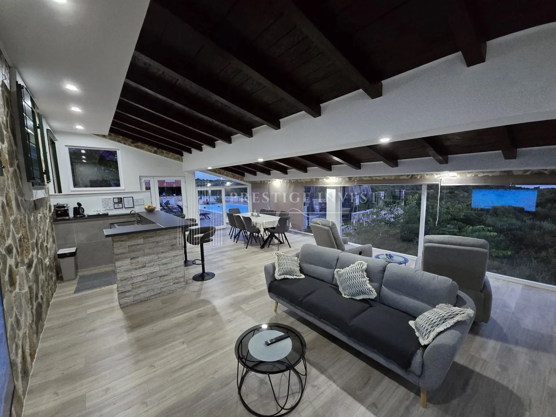 kamena kuća s okućnicom 800m2 i pogledom na more - slika 18
