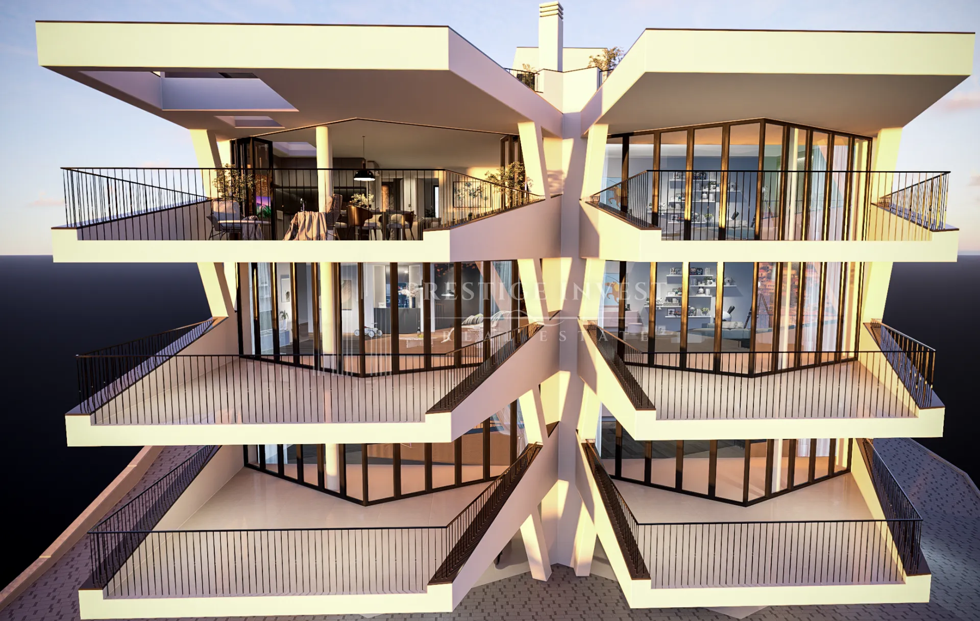 trogir-penthouse s krovnom terasom-103 m2-pogled na more - slika 17