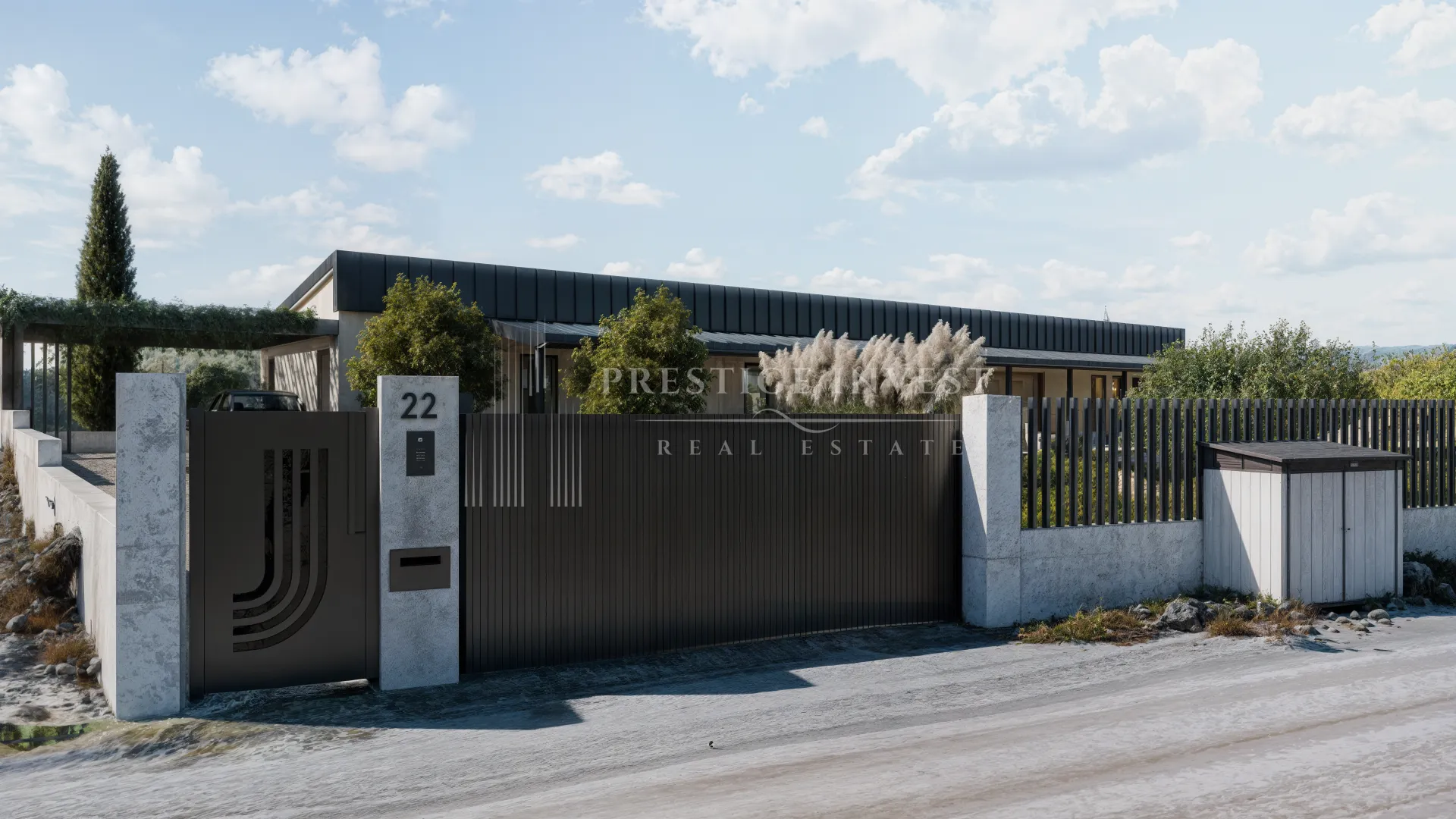 istra - luksuzna prizemnica s prostranom okućnicom i pogledom na more - slika 15