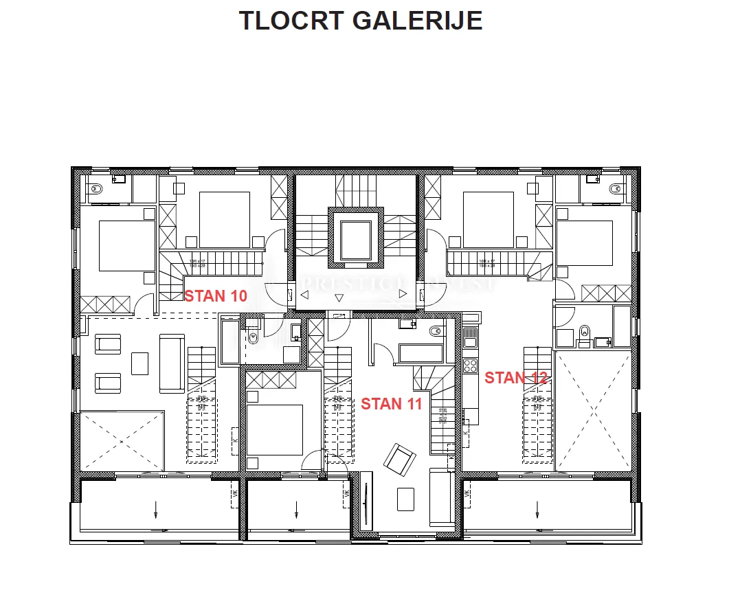 zadar- penthouse s galerijom i krovnom terasom - slika 55