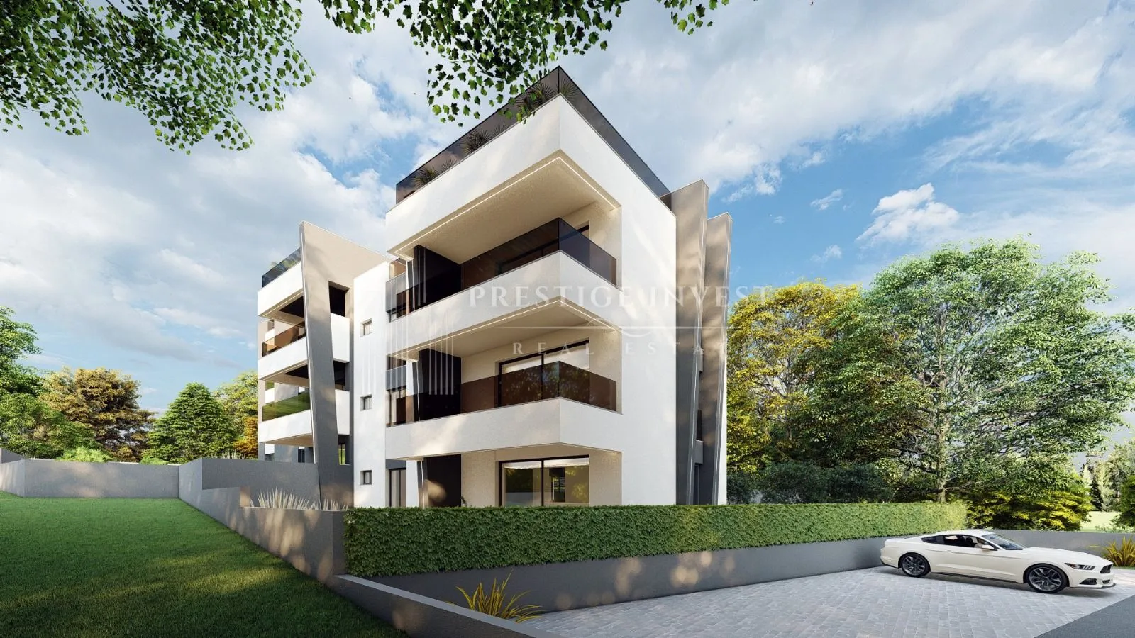 diklo-penthouse s5 s krovnom terasom-pogled na more - slika 2
