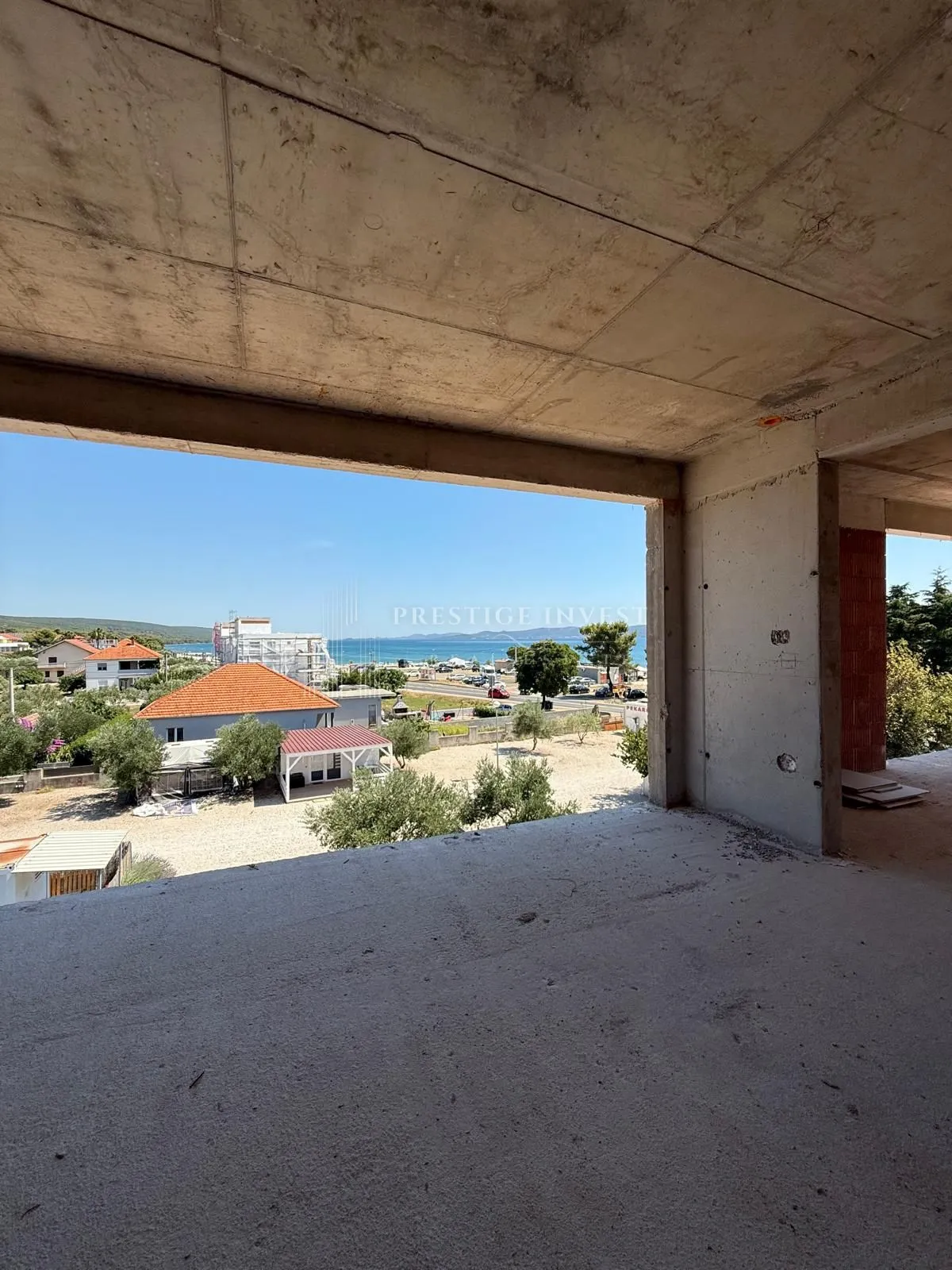 sukošan-s201- luksuzan penthouse-1.red uz more - krovna terasa - slika 13
