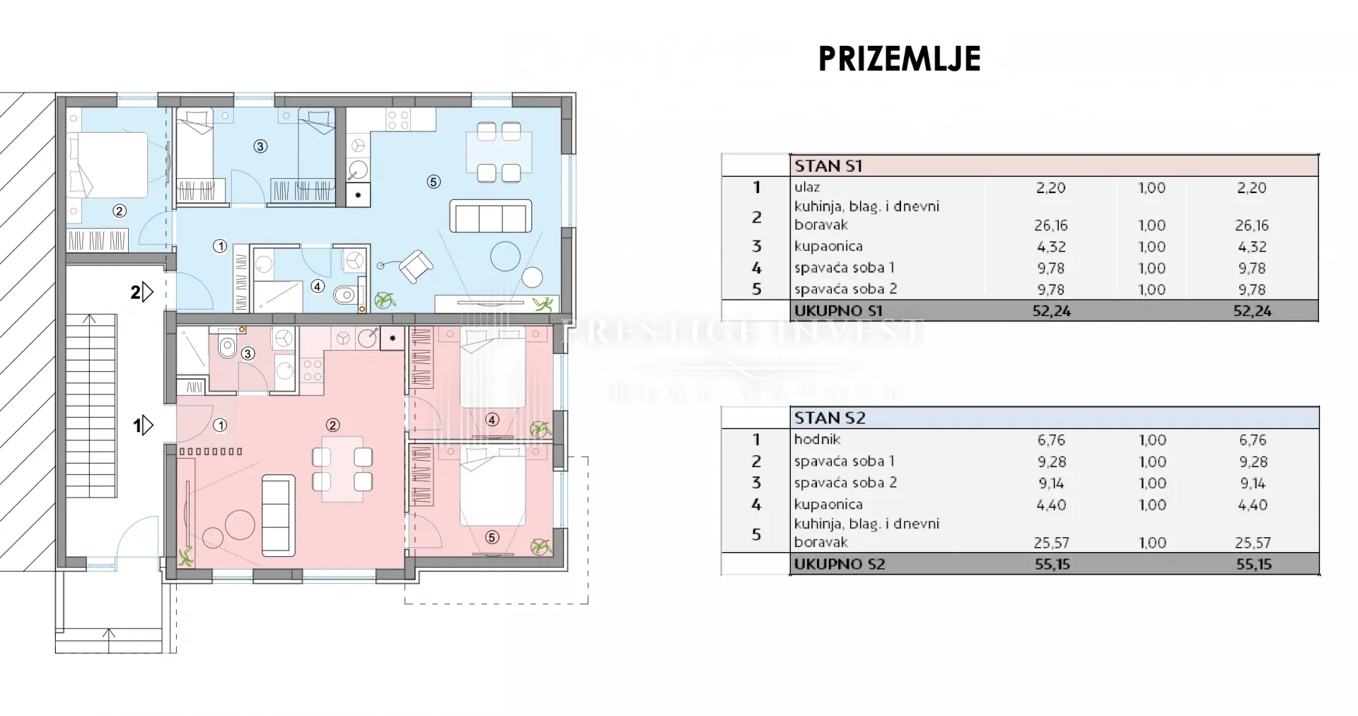 bibinje - z2- s1- dvosoban stan s vrtom- blizina mora - slika 2
