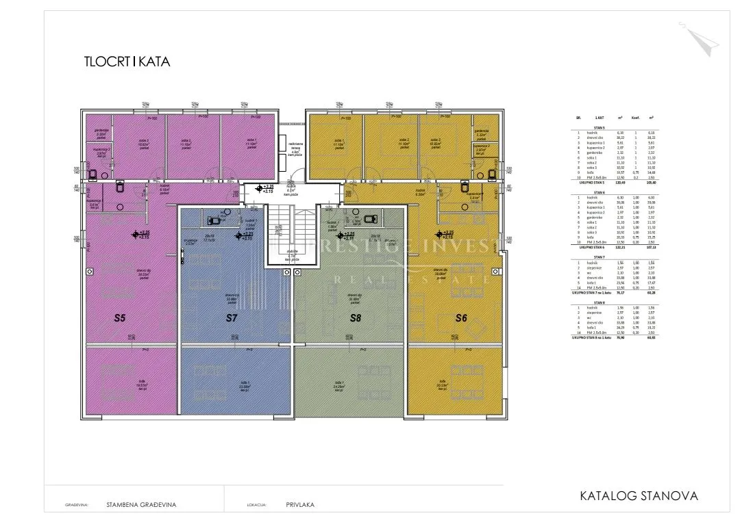 privlaka novogradnja - s6- trosoban stan 1. kat - slika 5