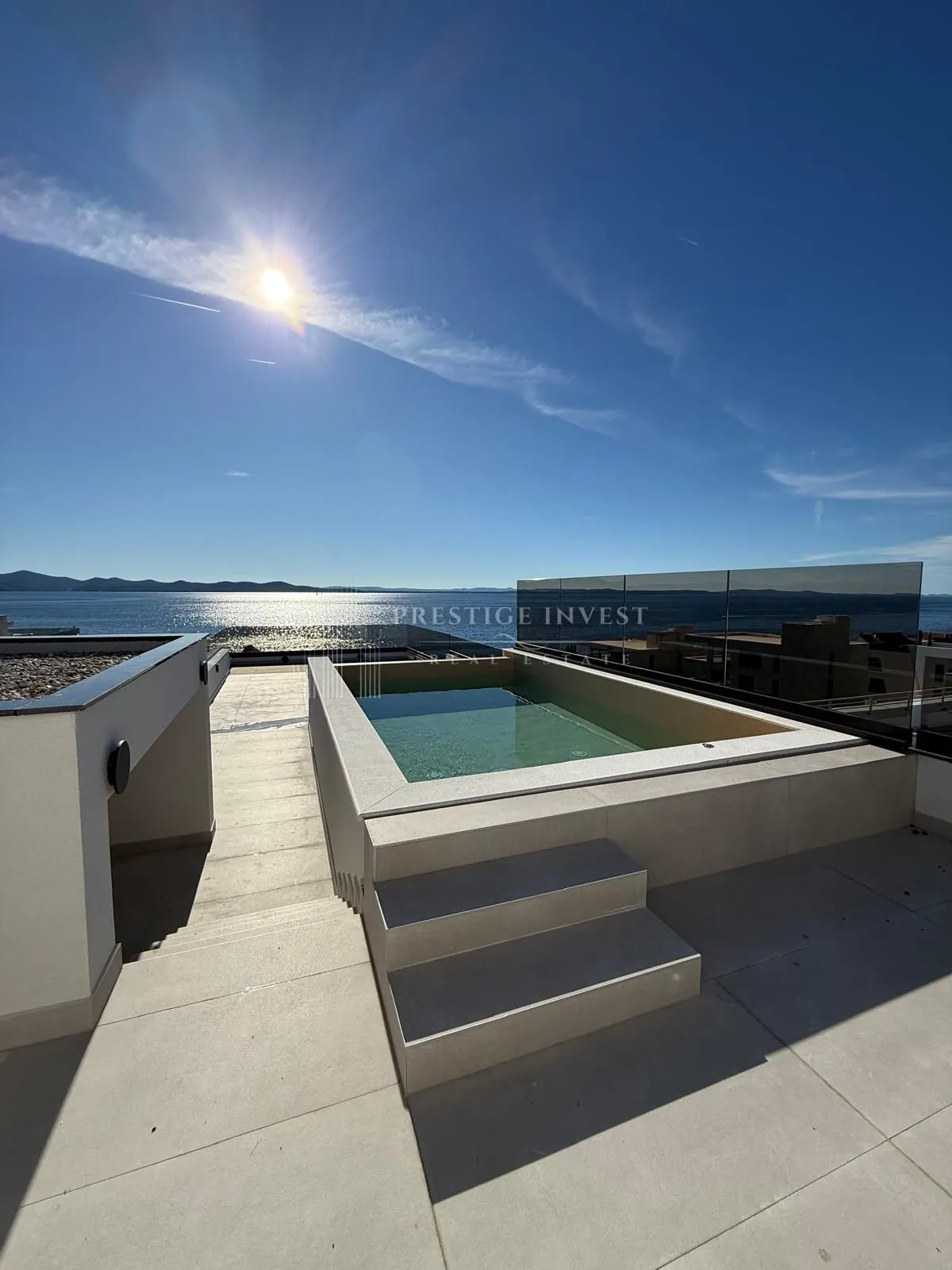 penthouse- pogled na more- bazen, krovna terasa - slika 4