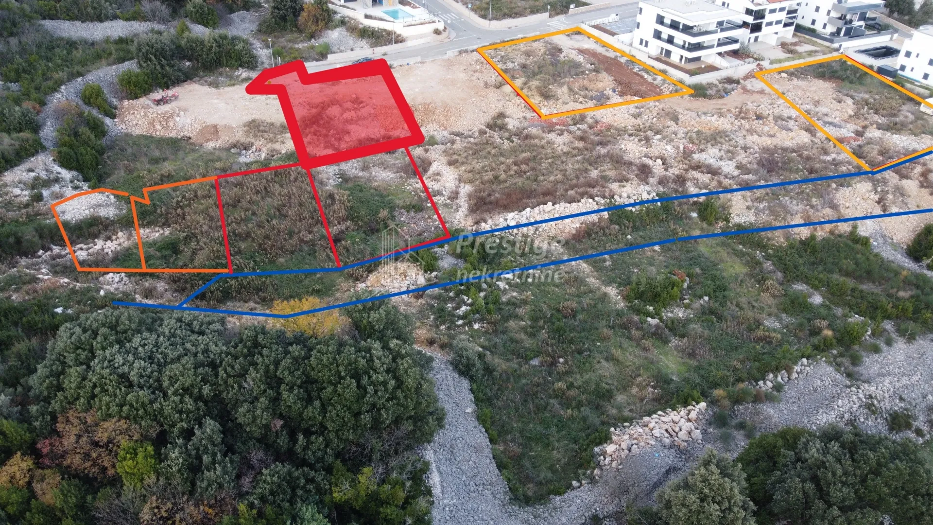 grad krk, atraktivno građevinsko zemljište, 1166 m2 - slika 2