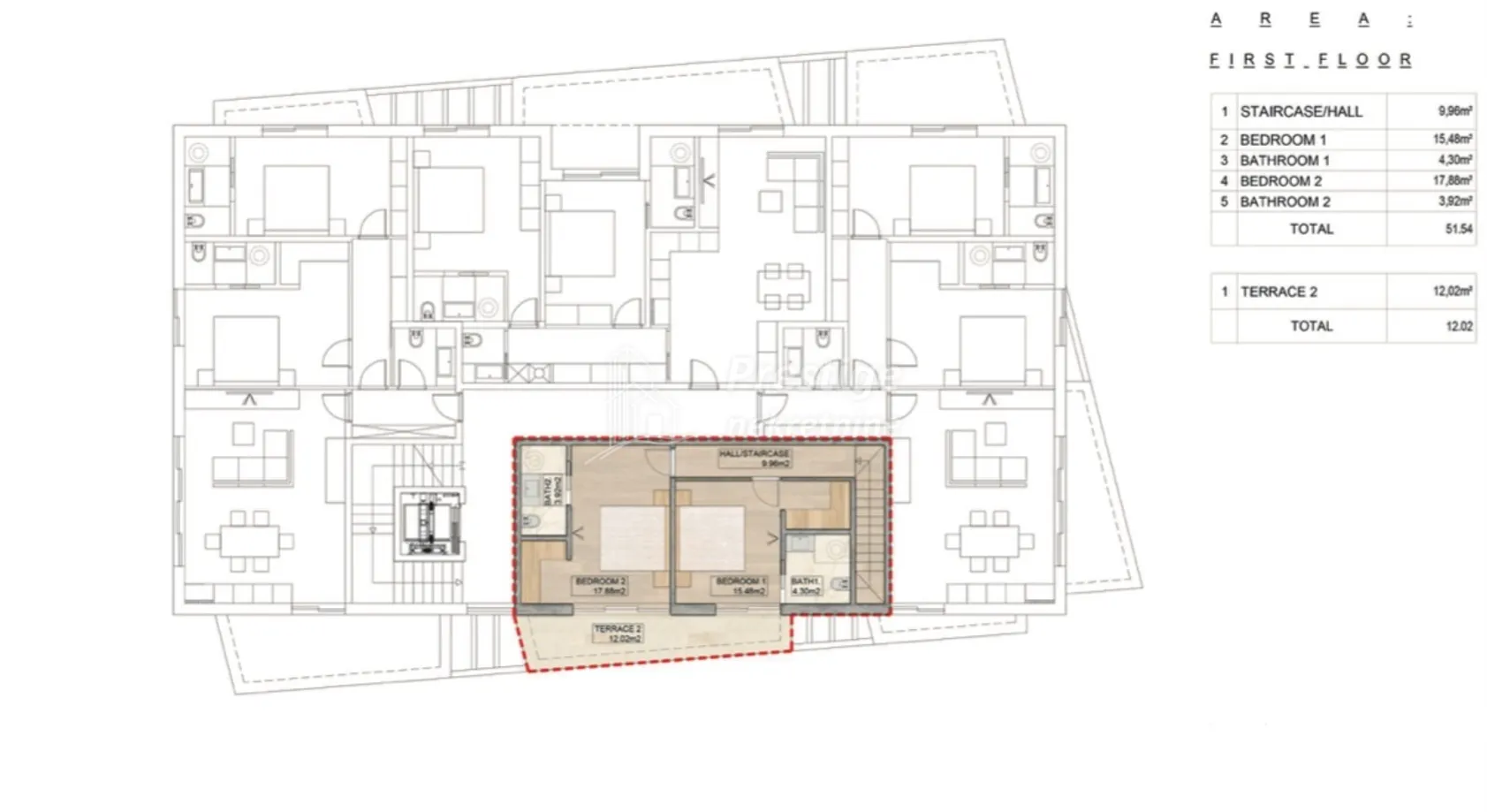 vodice, fantastičan apartman 113m2 novogradnja - slika 7