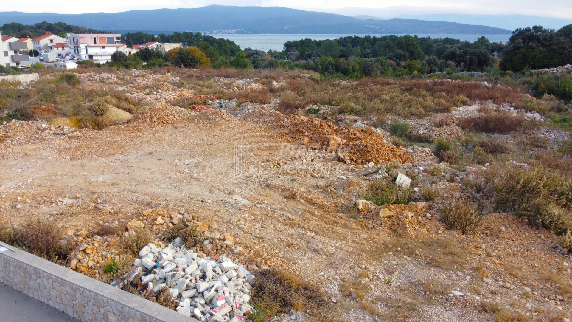 grad krk, atraktivno građevinsko zemljište, 1166 m2 - slika 3