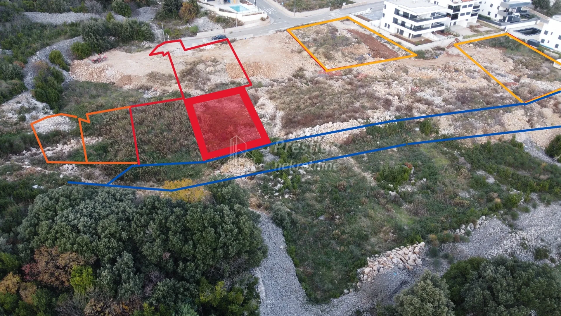 grad krk, atraktivno građevinsko zemljište, 948 m2 - slika 2