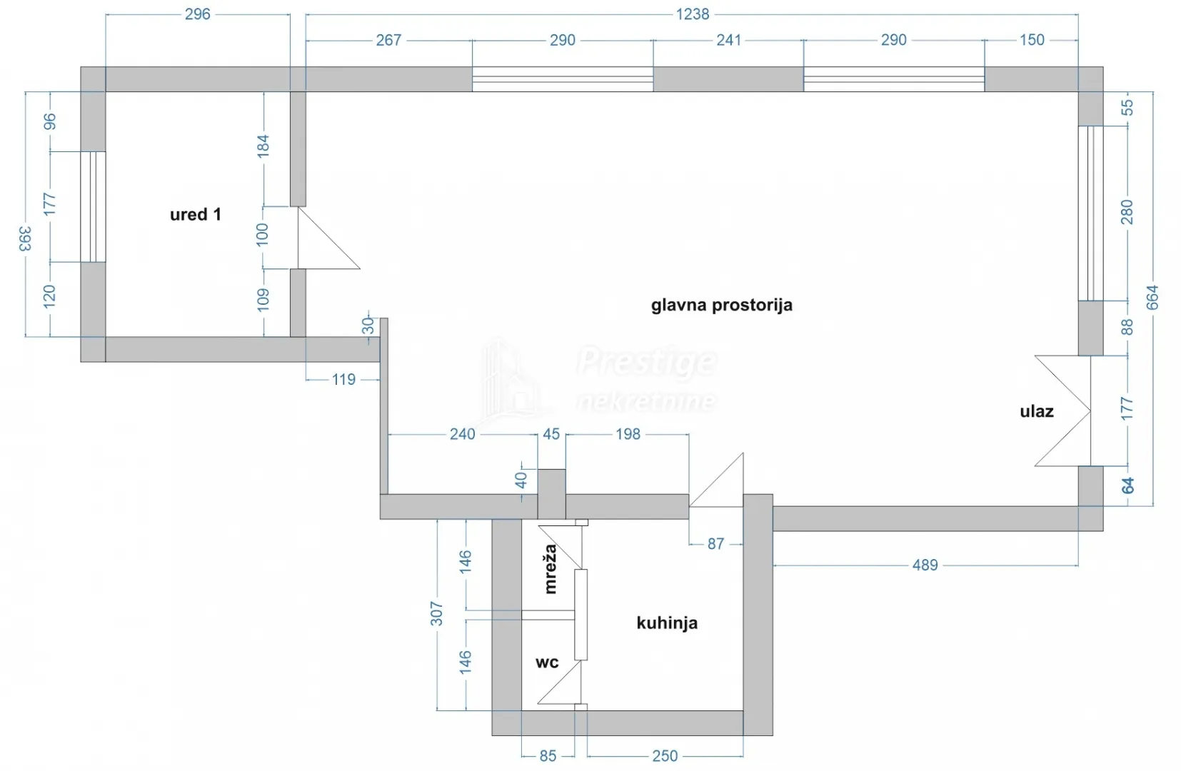 dugo selo, poslovni prostor, lokal 110 m2 - slika 5