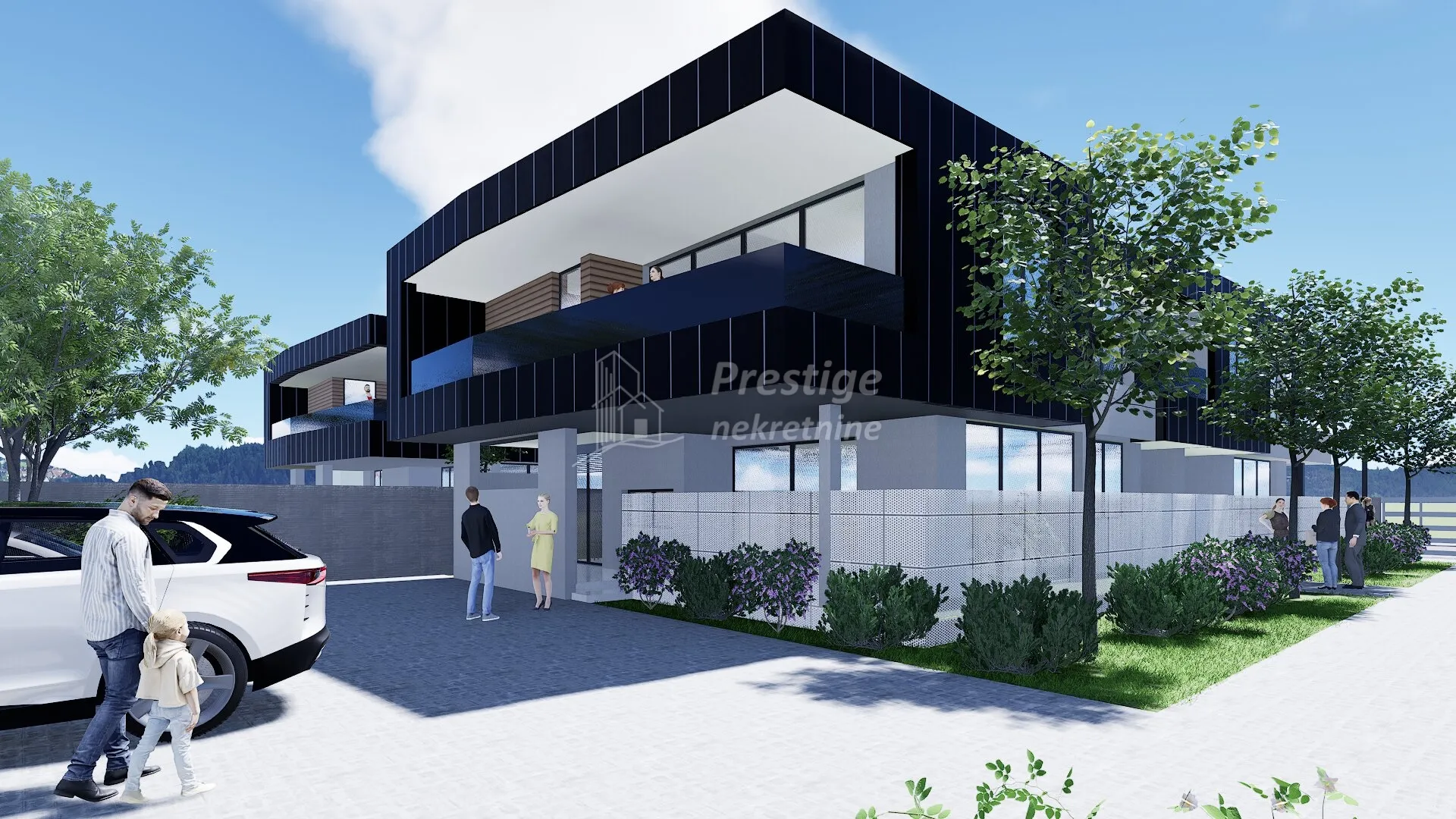 centar, novogradnja 88m2 + balkon i parking - slika 15