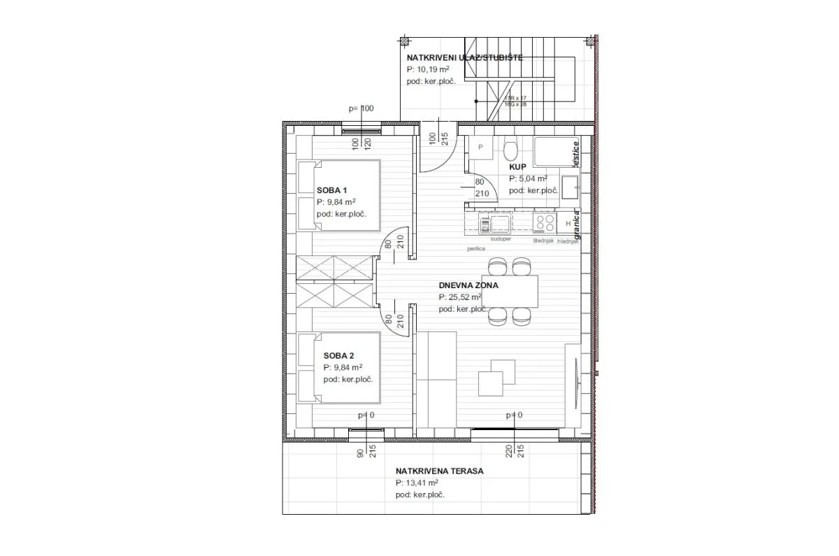 apartman, prodaja, uvala soline, hrvatska, 63 m2, 265.000,00 eur - slika 5