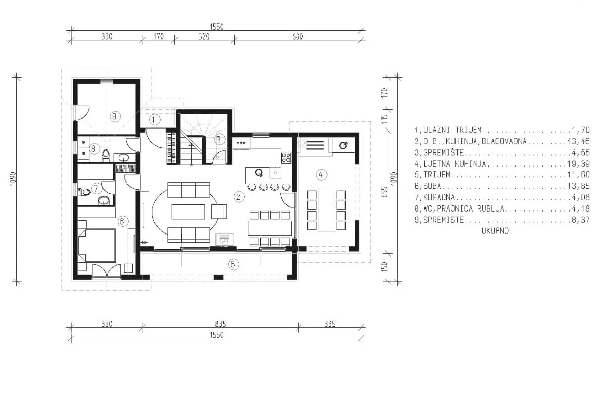 kuća, prodaja, grad krk, hrvatska, 169 m2, 950.000,00 eur - slika 4